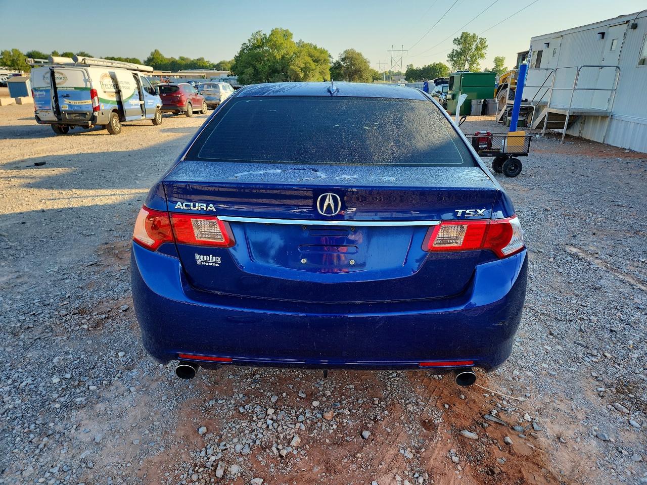 2011 Acura Tsx Blue vin: JH4CU2F68BC003009