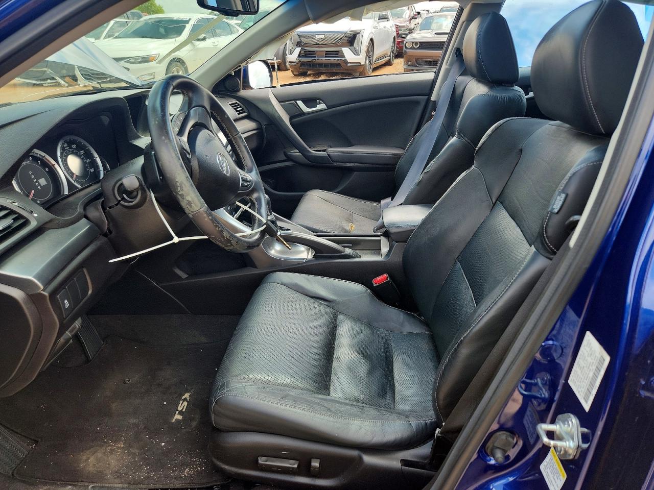 2011 Acura Tsx Blue vin: JH4CU2F68BC003009