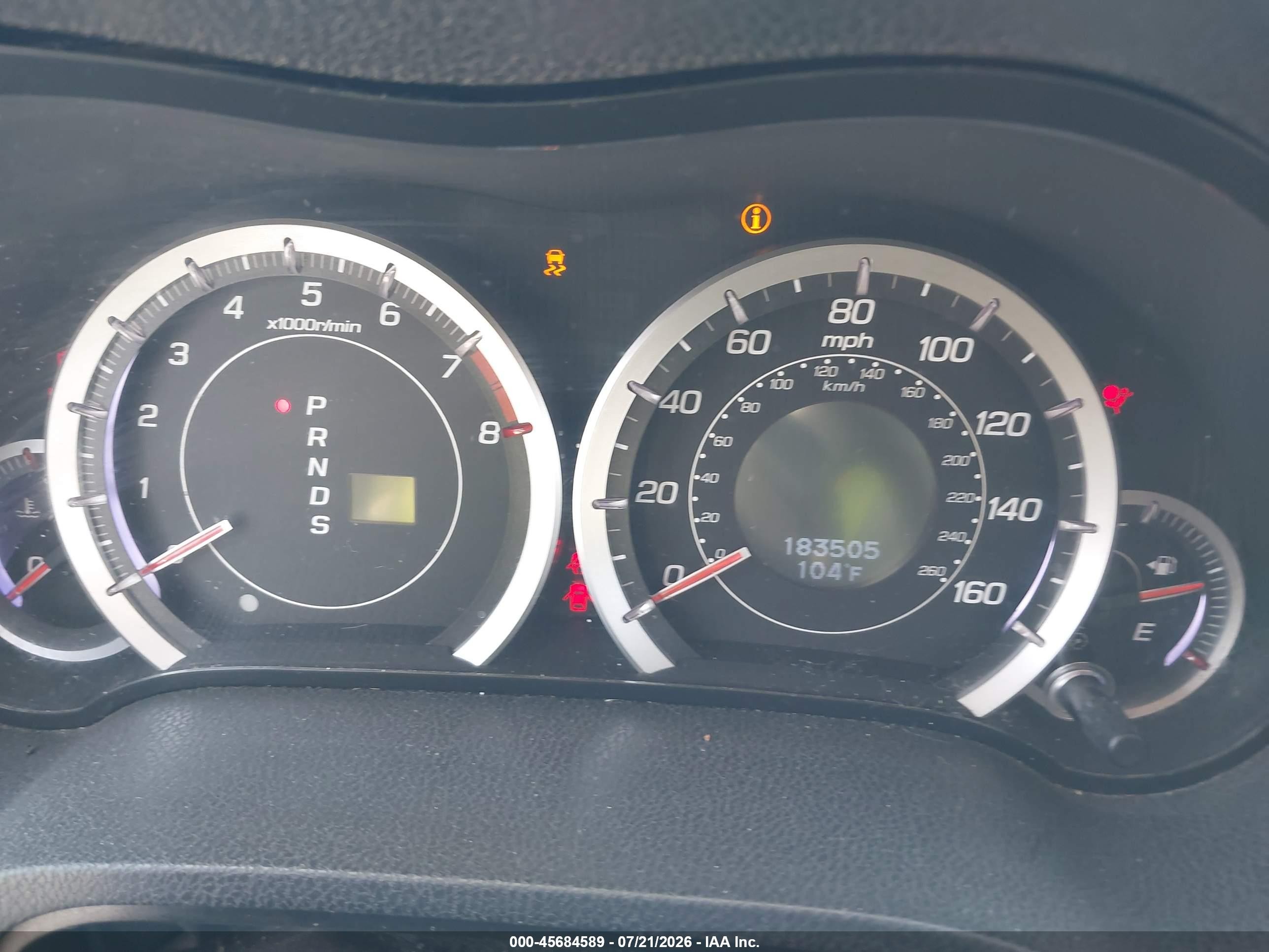 2011 Acura Tsx 2.4 Black vin: JH4CU2F68BC004774