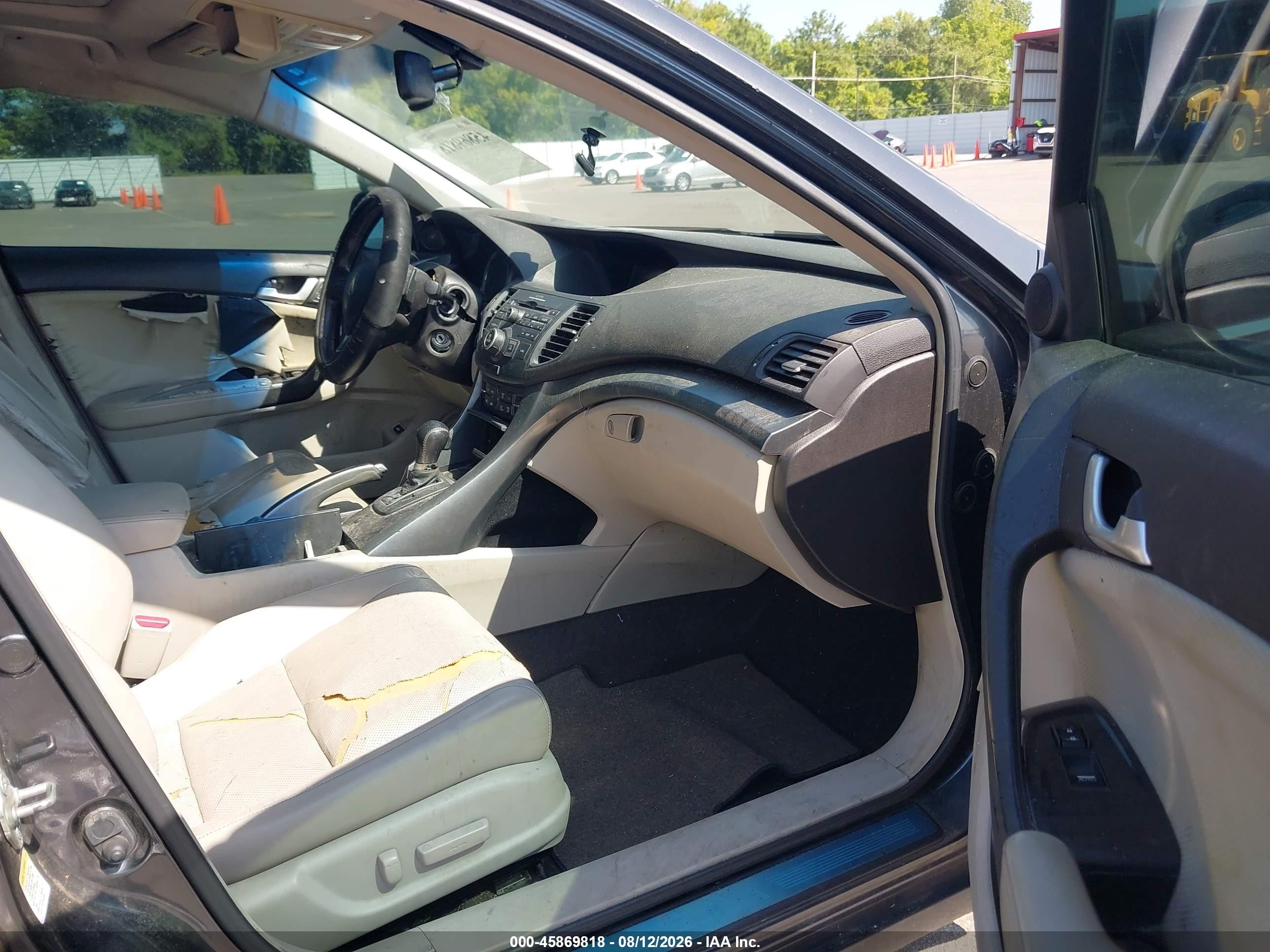 2011 Acura Tsx 2.4 Gray vin: JH4CU2F68BC006718