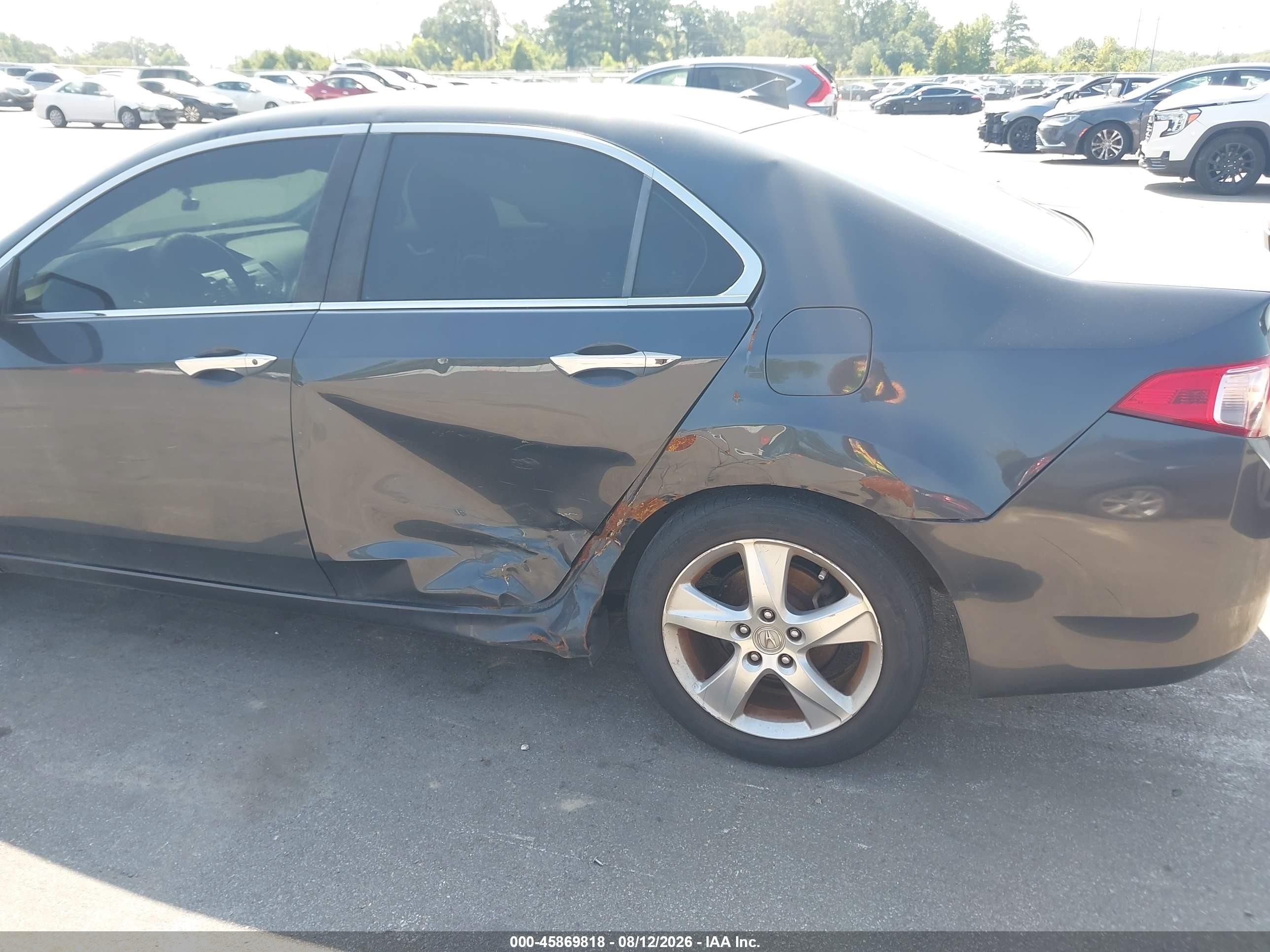 2011 Acura Tsx 2.4 Gray vin: JH4CU2F68BC006718