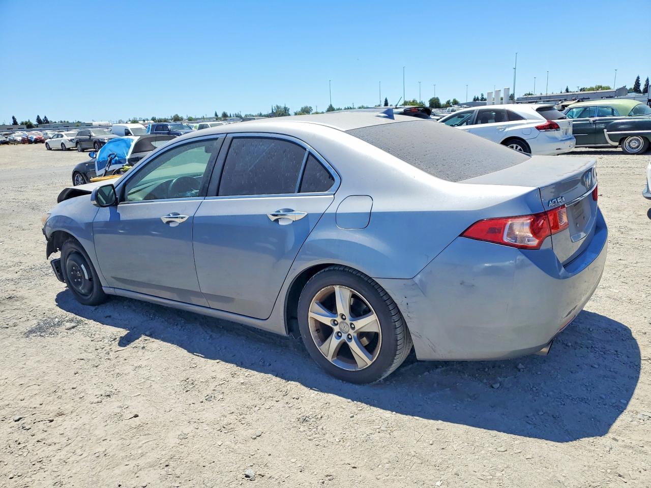 2011 Acura Tsx Silver vin: JH4CU2F68BC009604