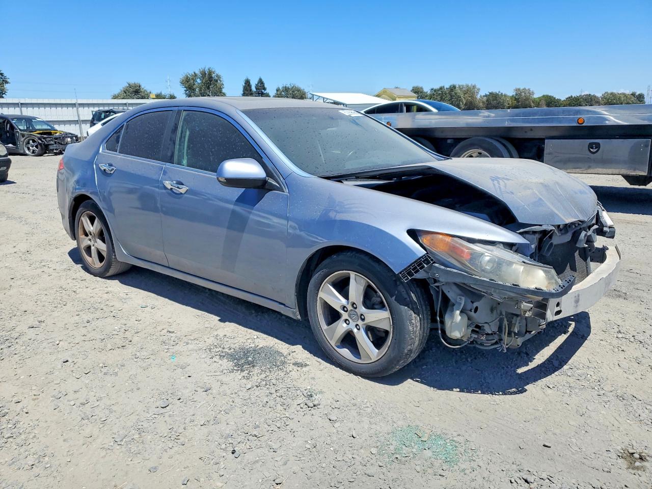 2011 Acura Tsx Silver vin: JH4CU2F68BC009604