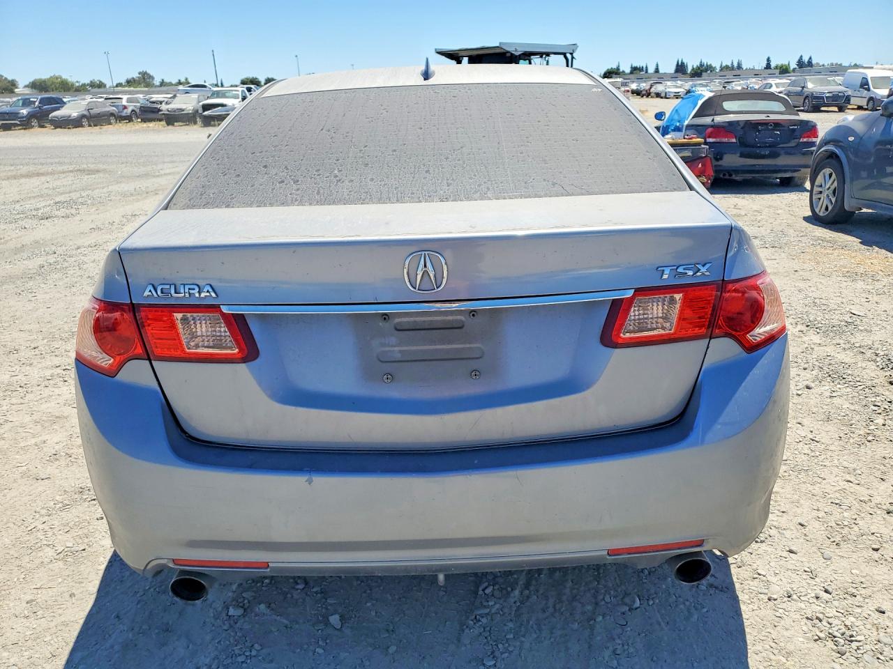 2011 Acura Tsx Silver vin: JH4CU2F68BC009604