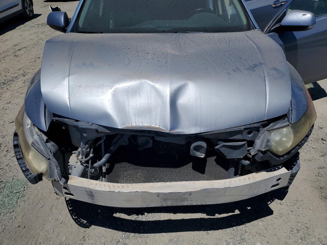 2011 Acura Tsx Silver vin: JH4CU2F68BC009604