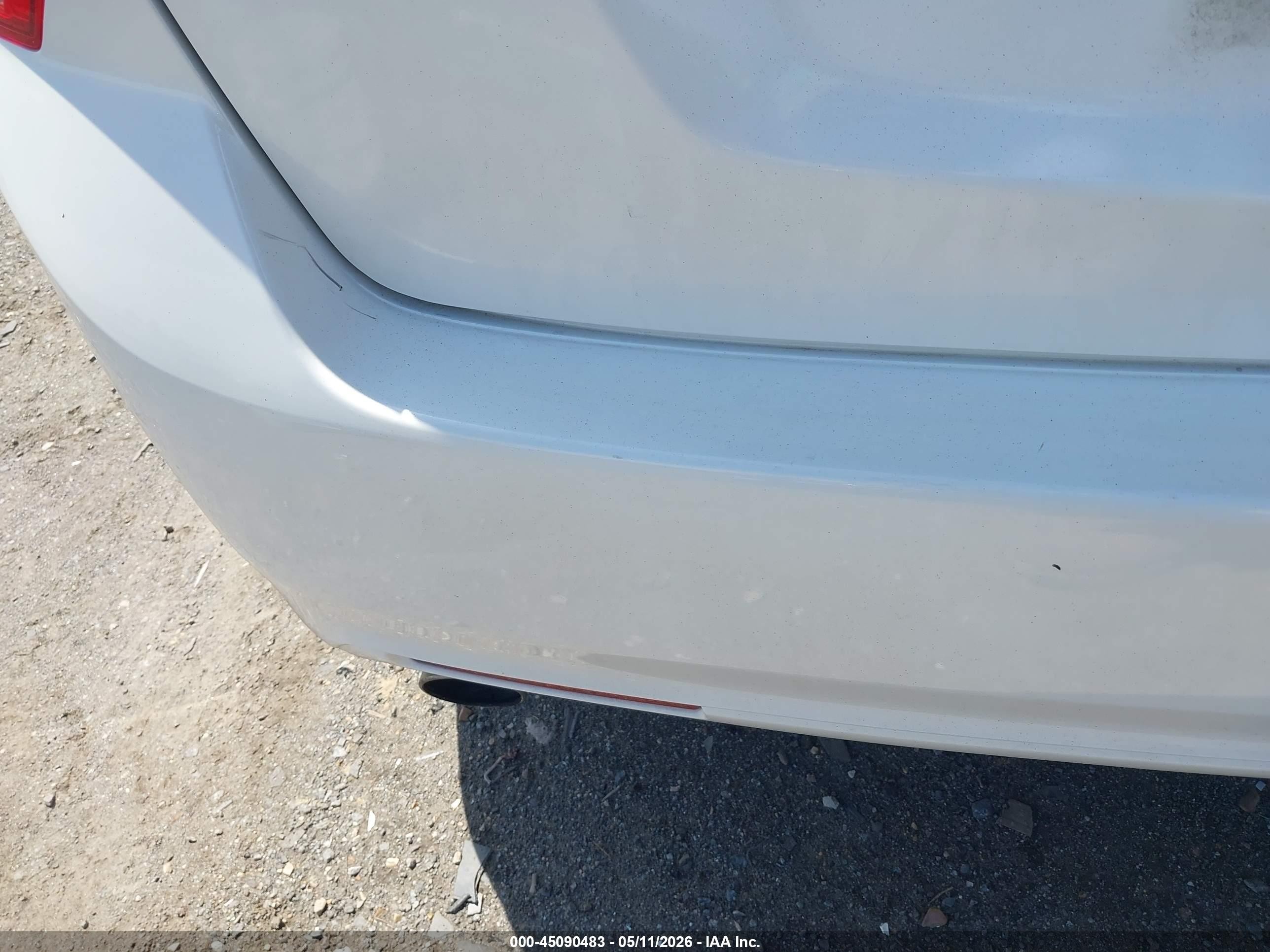 2011 Acura Tsx 2.4 White vin: JH4CU2F68BC015290