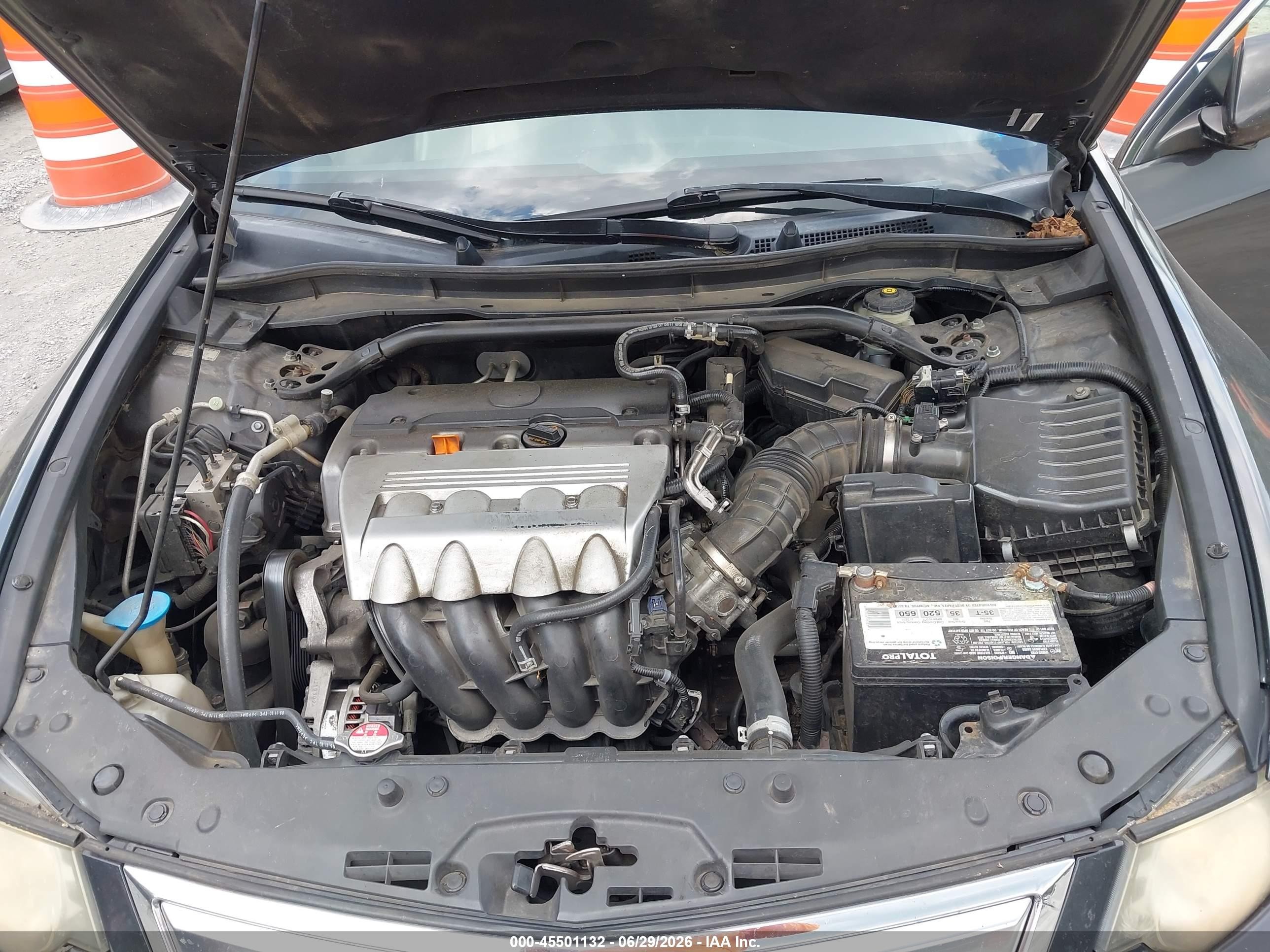 2011 Acura Tsx 2.4 Серый vin: JH4CU2F68BC015712