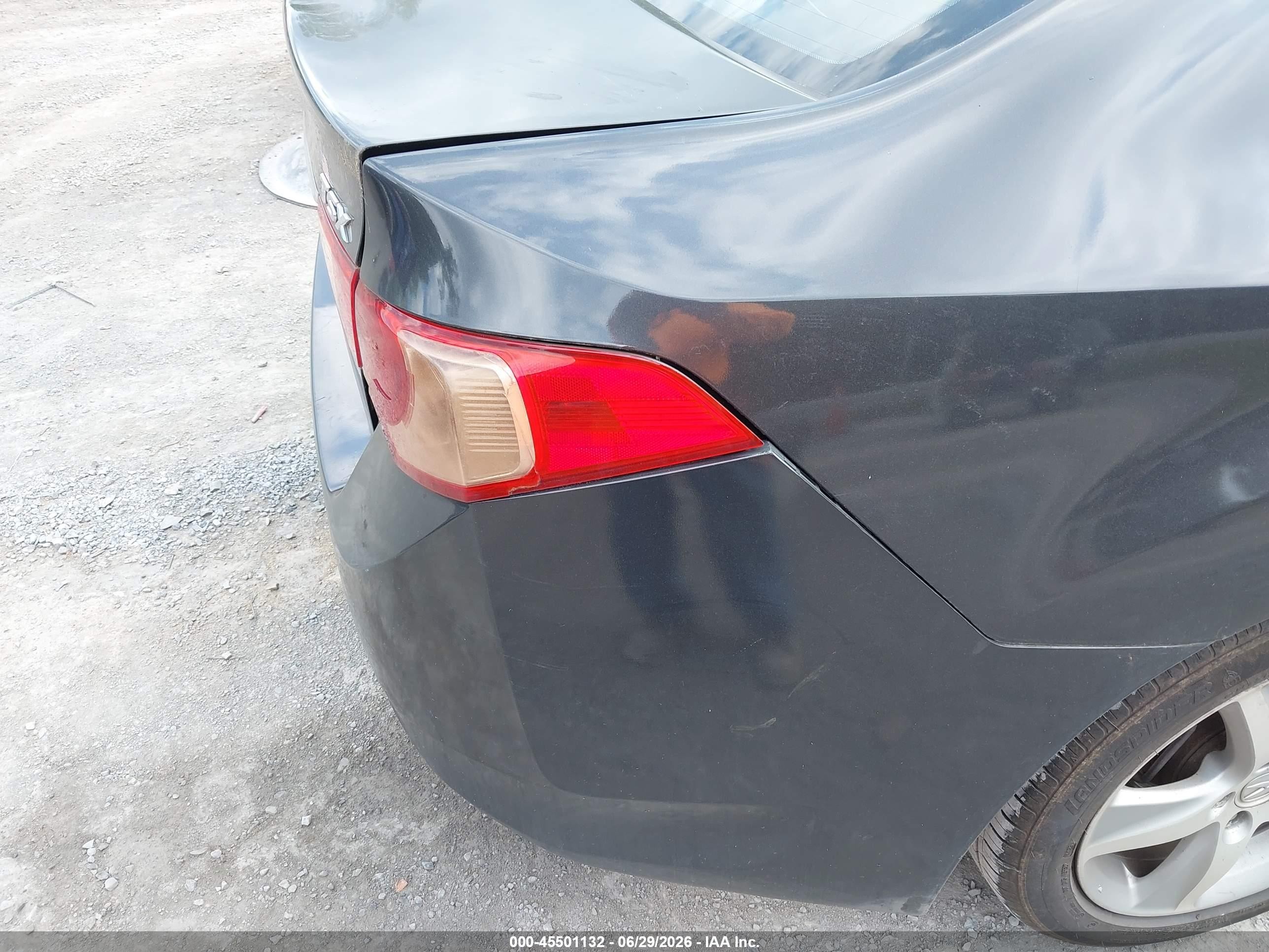 2011 Acura Tsx 2.4 Серый vin: JH4CU2F68BC015712