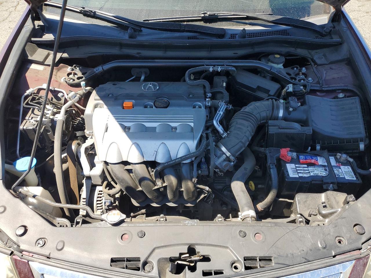 2012 Acura Tsx Tech Burgundy vin: JH4CU2F68CC007160