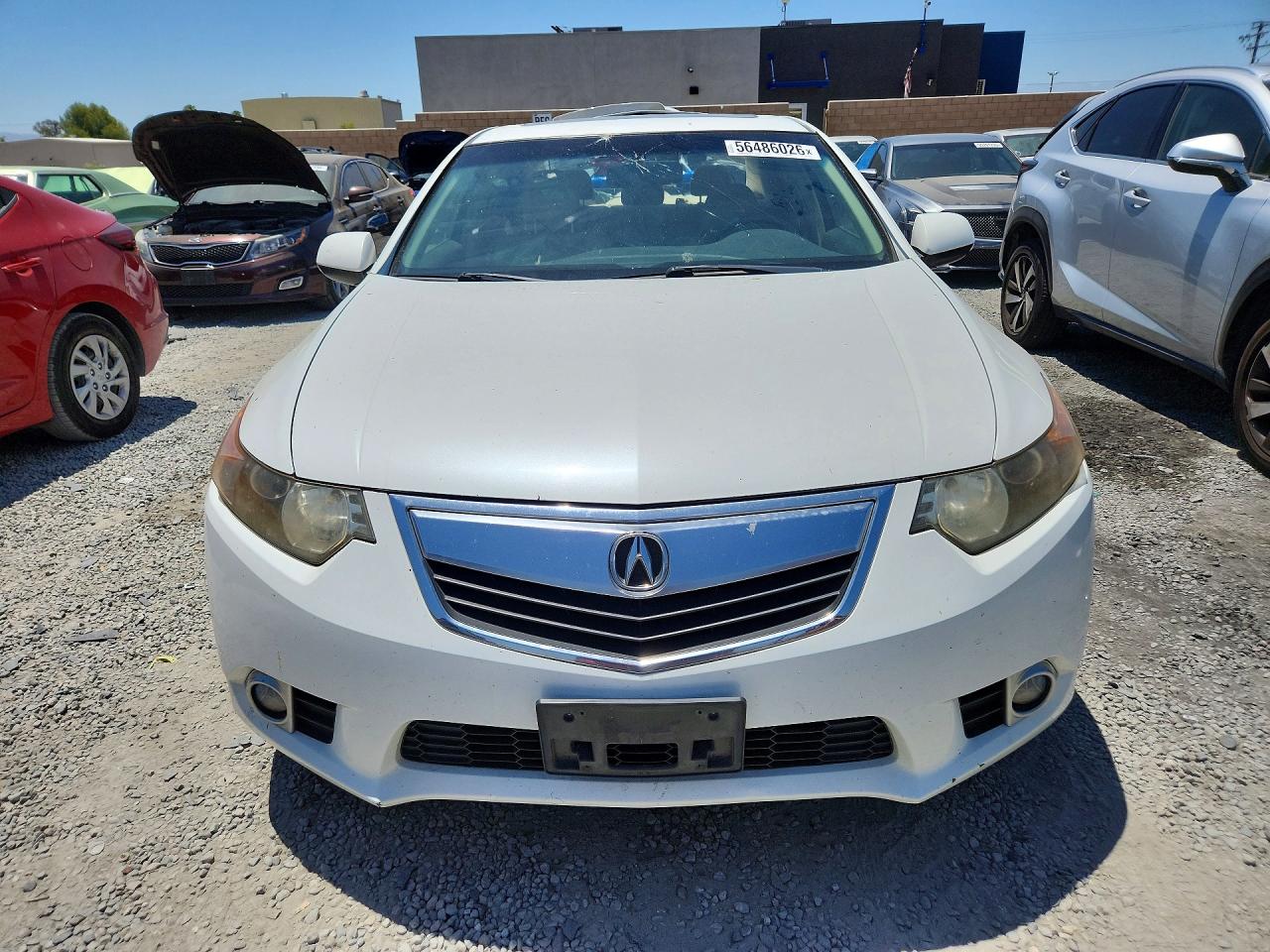 2012 Acura Tsx Tech White vin: JH4CU2F68CC020958
