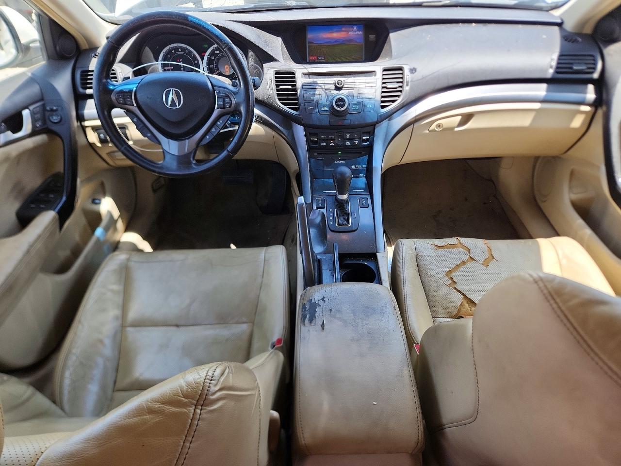 2012 Acura Tsx Tech White vin: JH4CU2F68CC020958