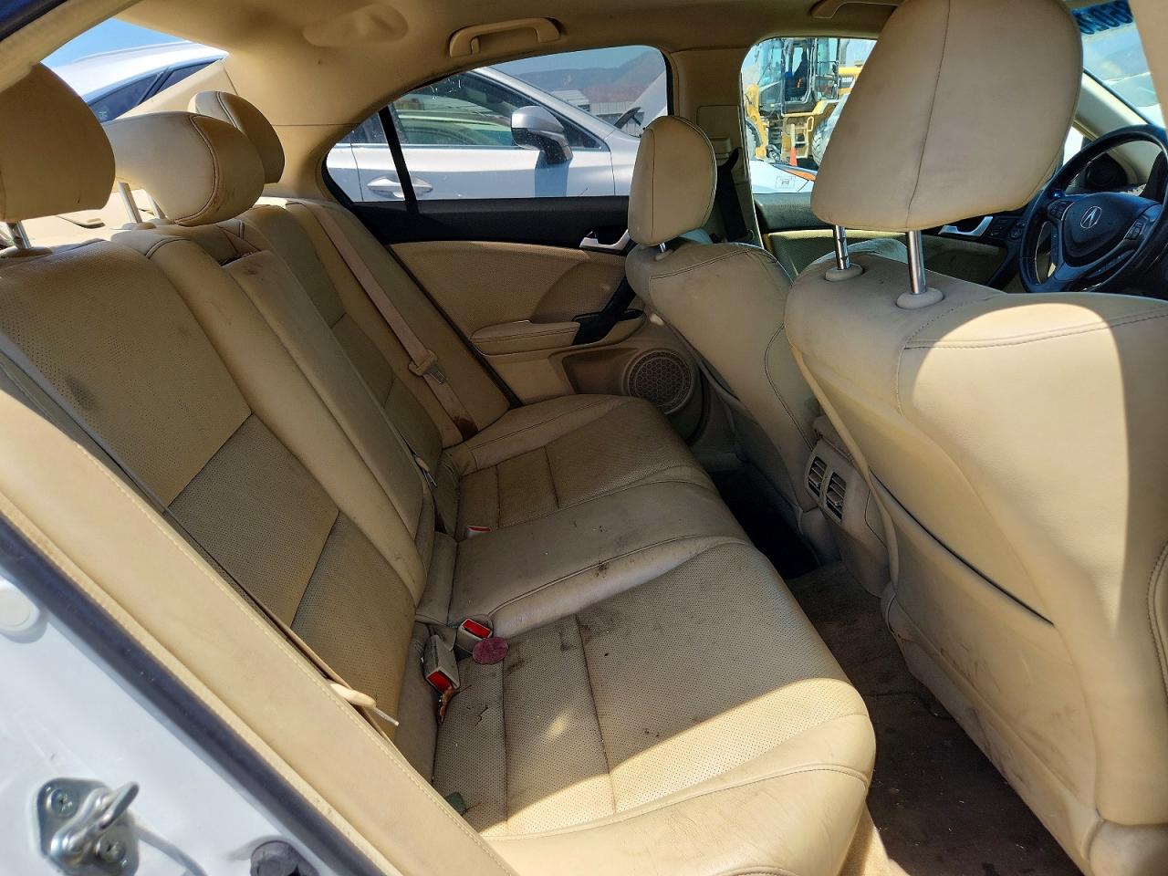 2012 Acura Tsx Tech White vin: JH4CU2F68CC020958