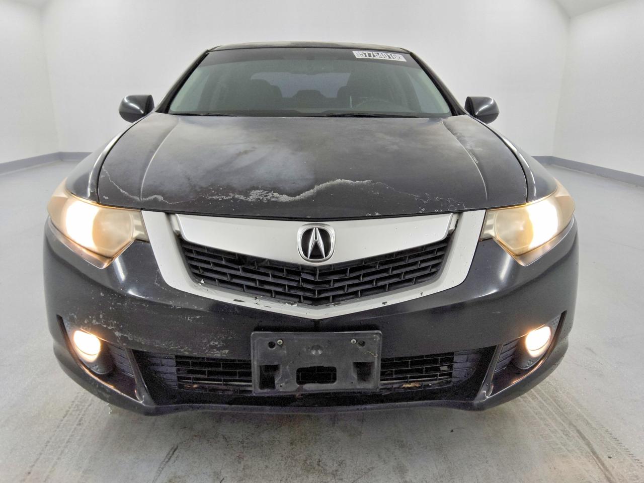 2010 Acura Tsx Black vin: JH4CU2F69AC000506