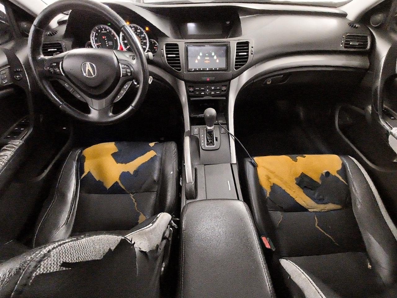 2010 Acura Tsx Black vin: JH4CU2F69AC000506