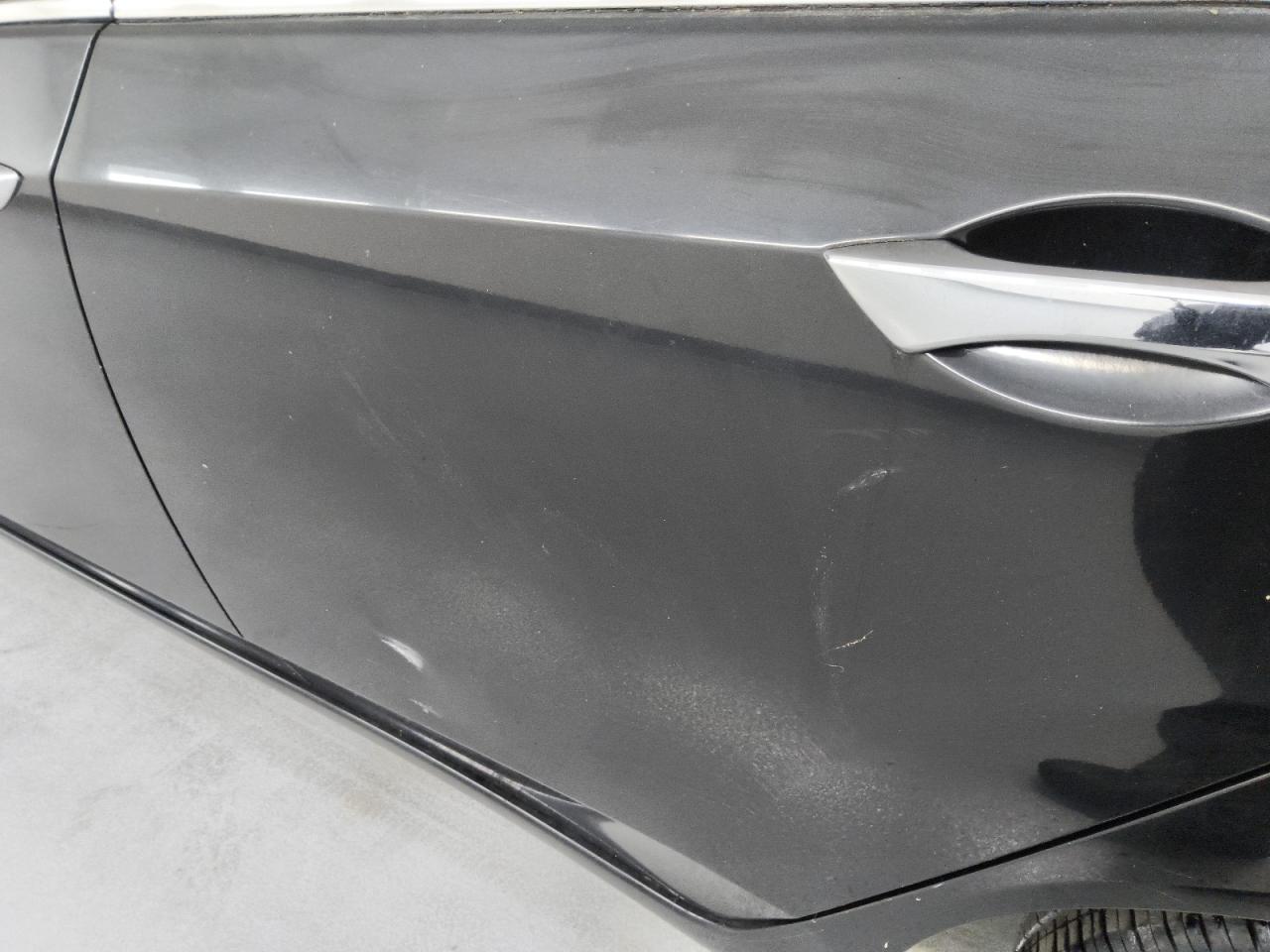 2010 Acura Tsx Black vin: JH4CU2F69AC000506 Damage: Left Rear Door, Dent(S) W/ Paint Dmg, 1 To 2 Inches