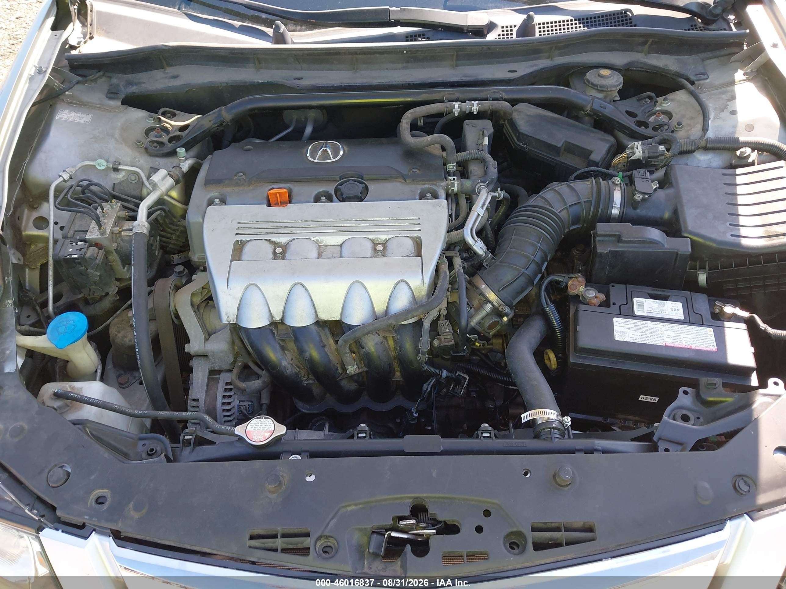 2010 Acura Tsx 2.4 Silver vin: JH4CU2F69AC005110