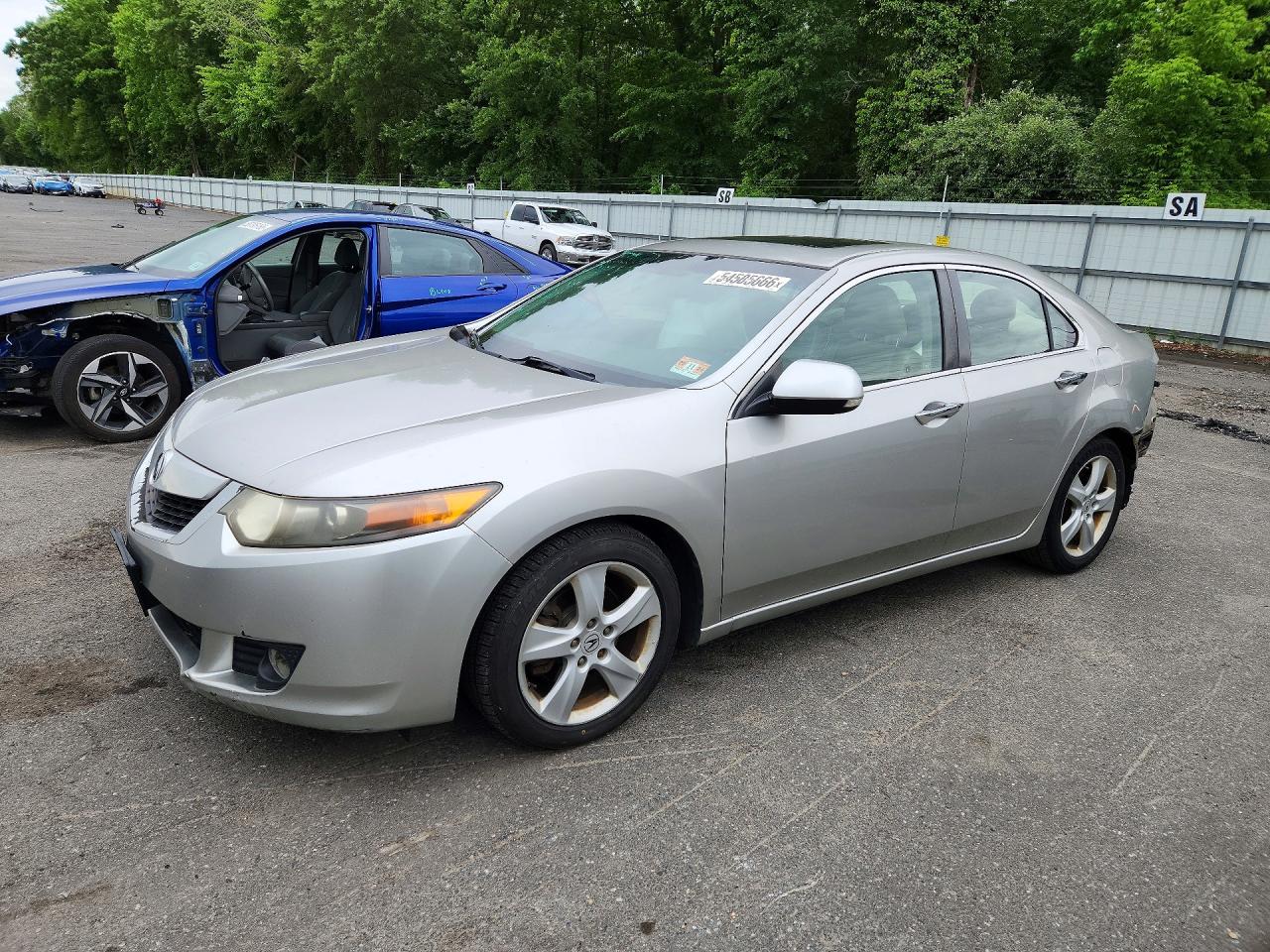 2010 Acura Tsx Серебряный vin: JH4CU2F69AC005625
