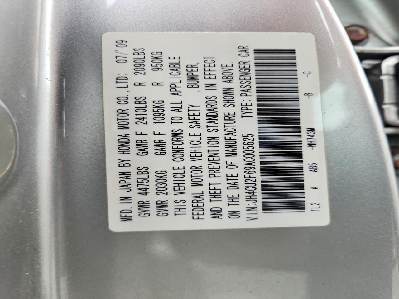 2010 Acura Tsx Серебряный vin: JH4CU2F69AC005625