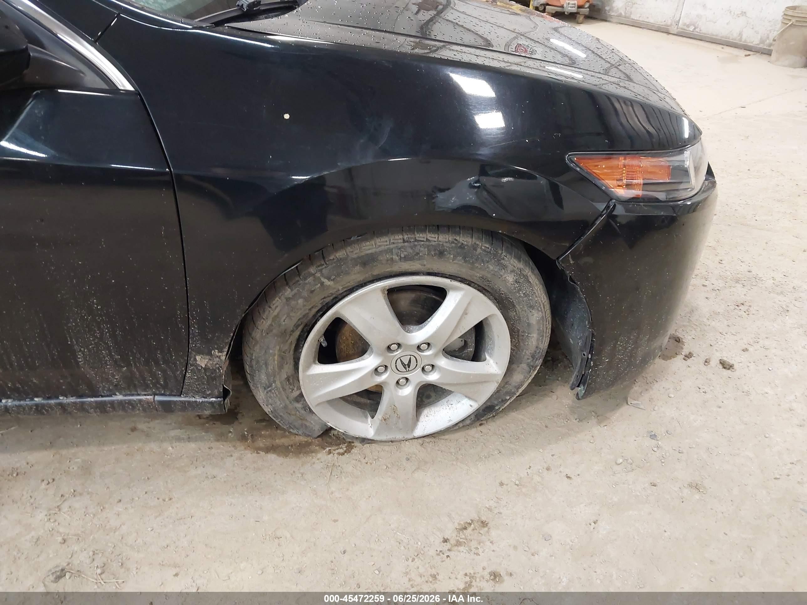 2010 Acura Tsx 2.4 Black vin: JH4CU2F69AC005849
