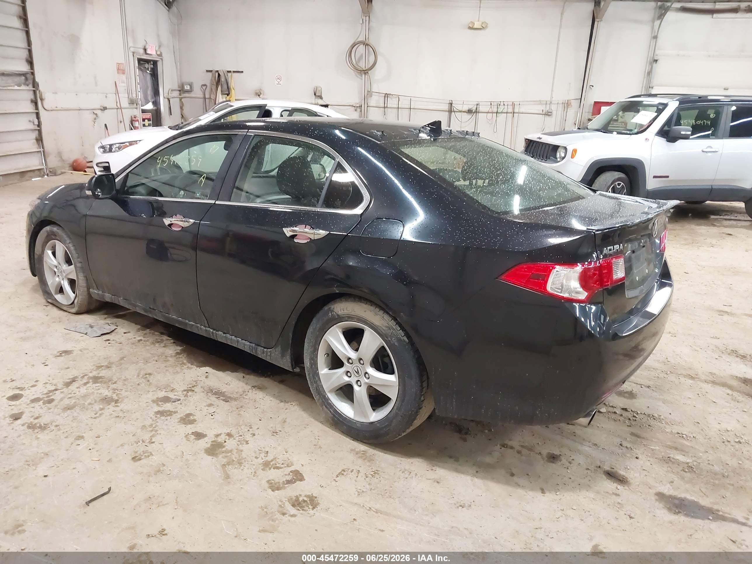 2010 Acura Tsx 2.4 Black vin: JH4CU2F69AC005849