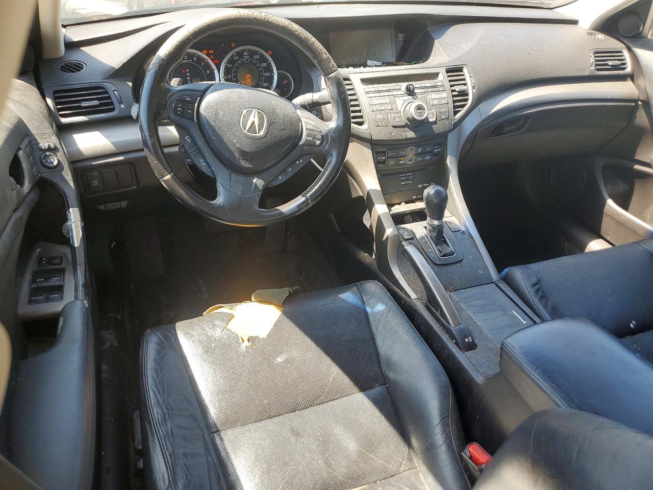 2010 Acura Tsx Black vin: JH4CU2F69AC014874