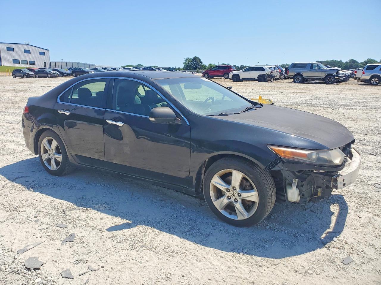 2010 Acura Tsx Black vin: JH4CU2F69AC014874