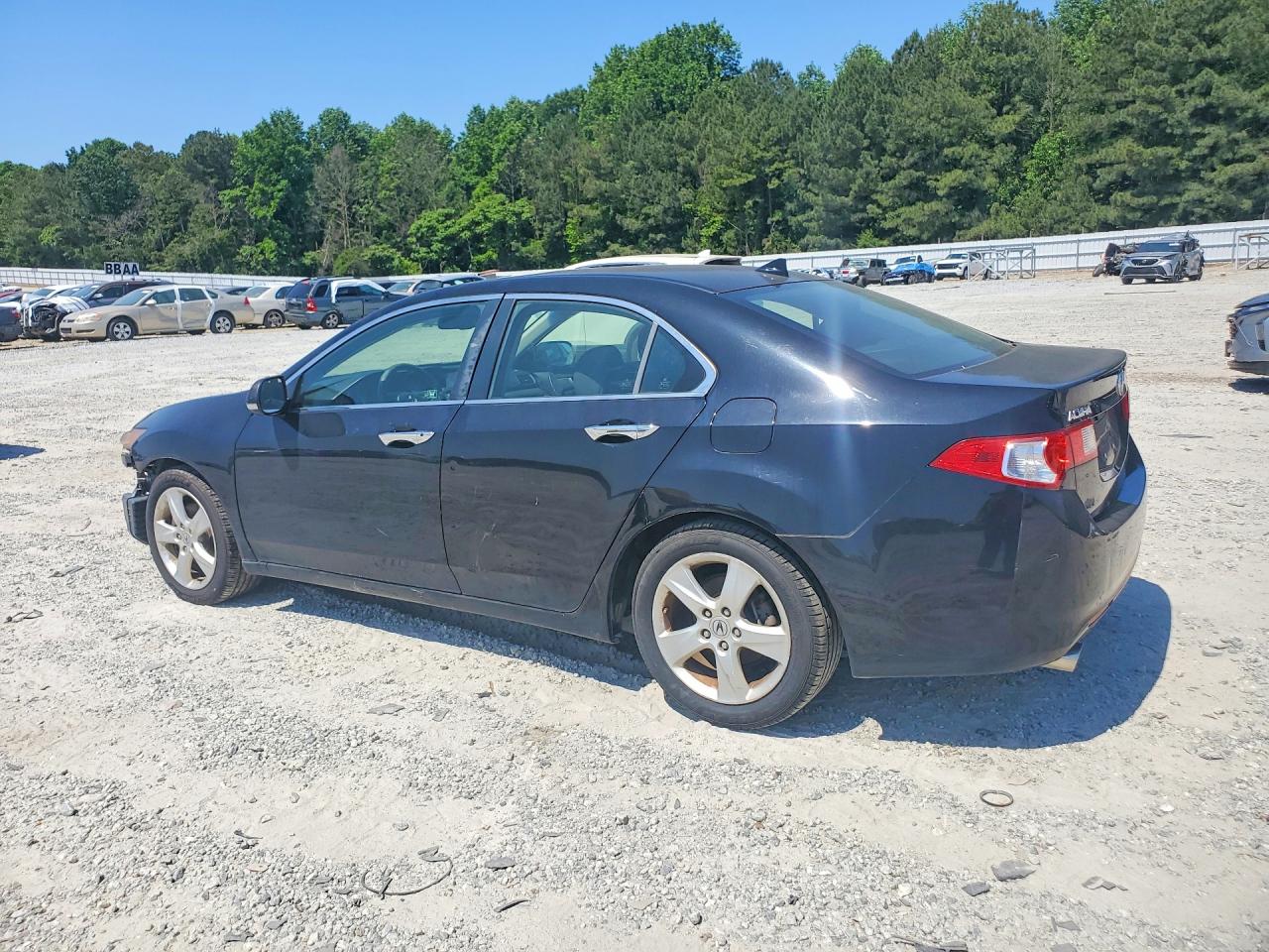 2010 Acura Tsx Black vin: JH4CU2F69AC014874