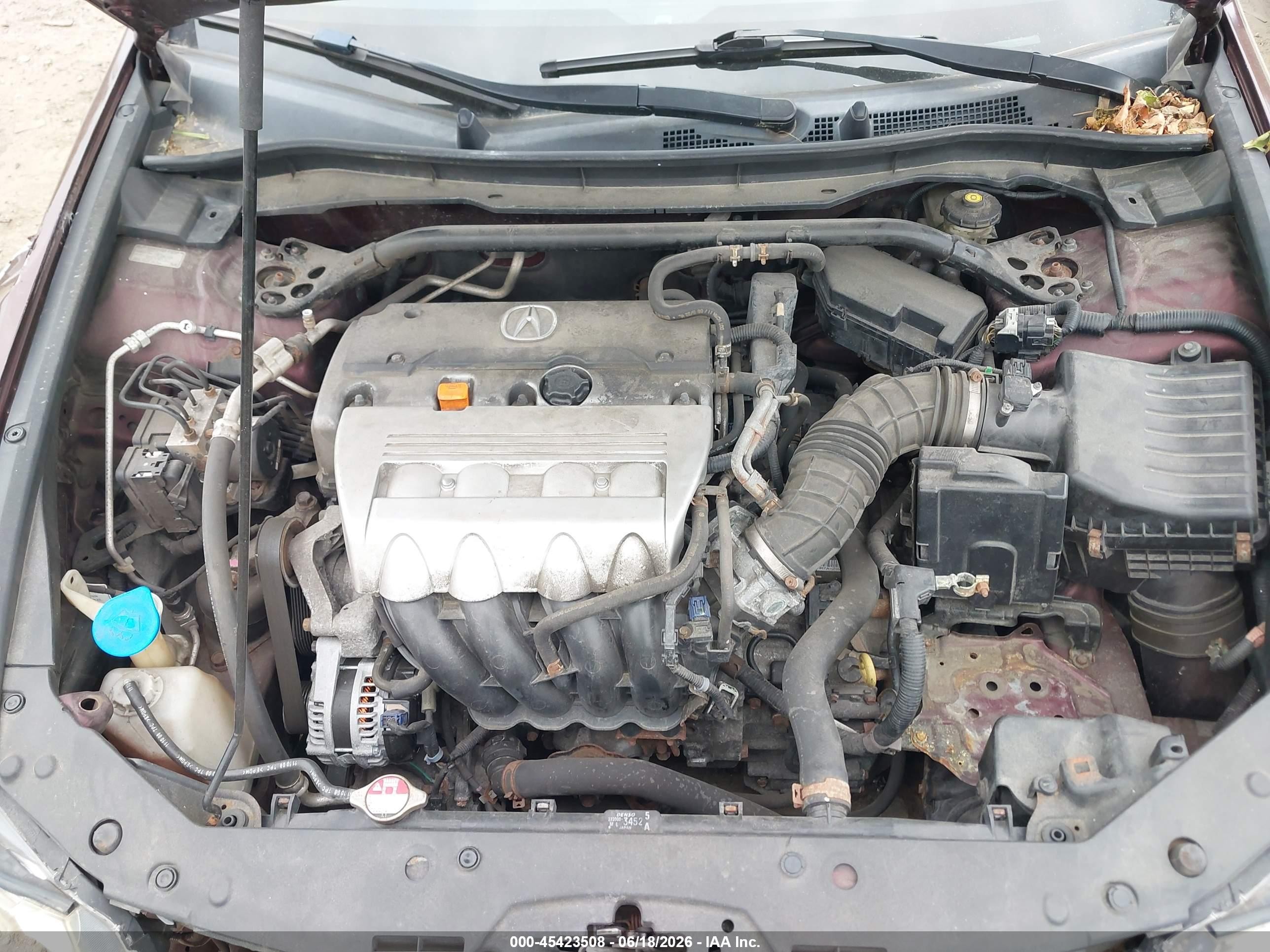 2010 Acura Tsx 2.4 Maroon vin: JH4CU2F69AC017287
