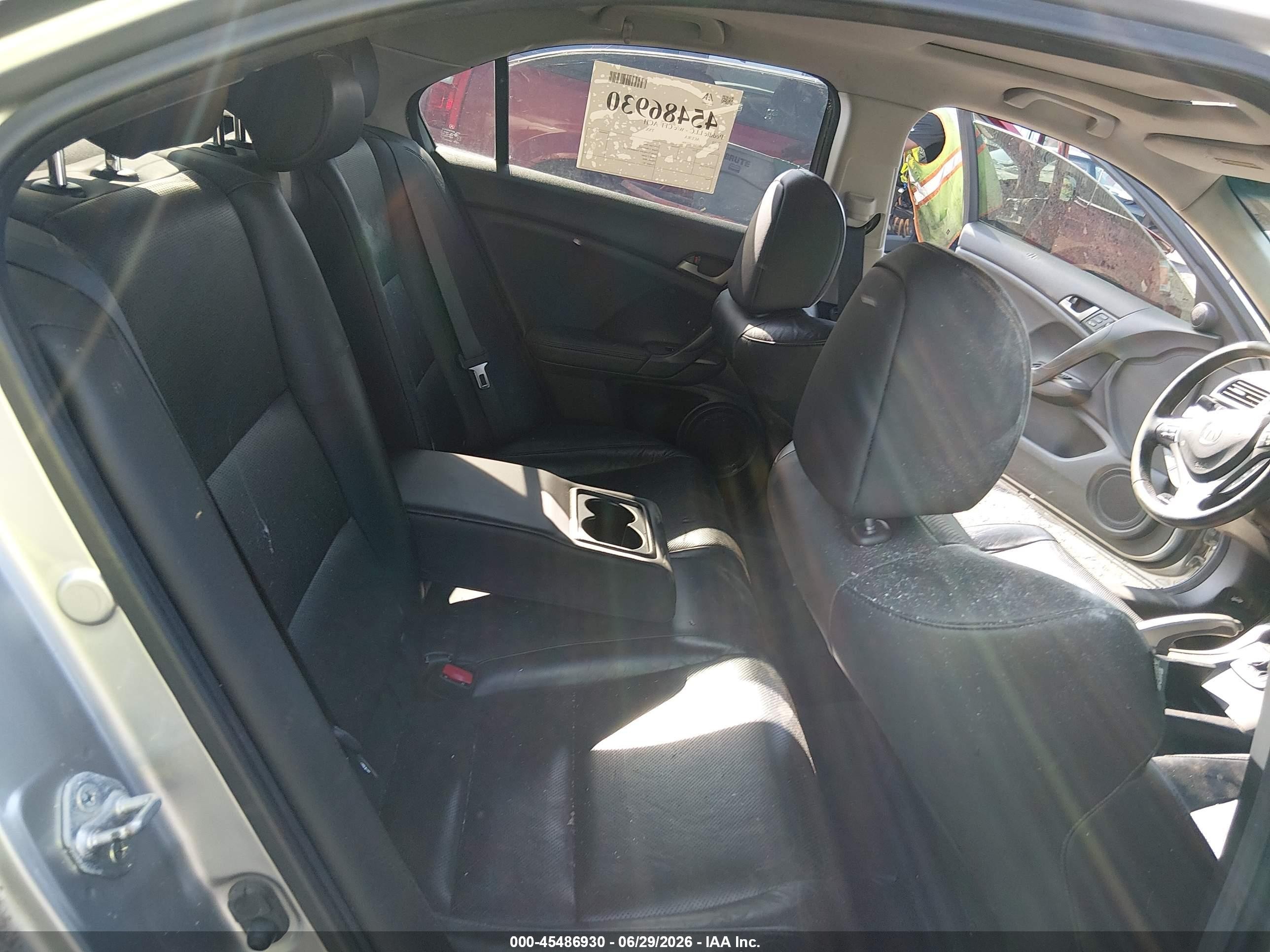 2010 Acura Tsx 2.4 Silver vin: JH4CU2F69AC021906