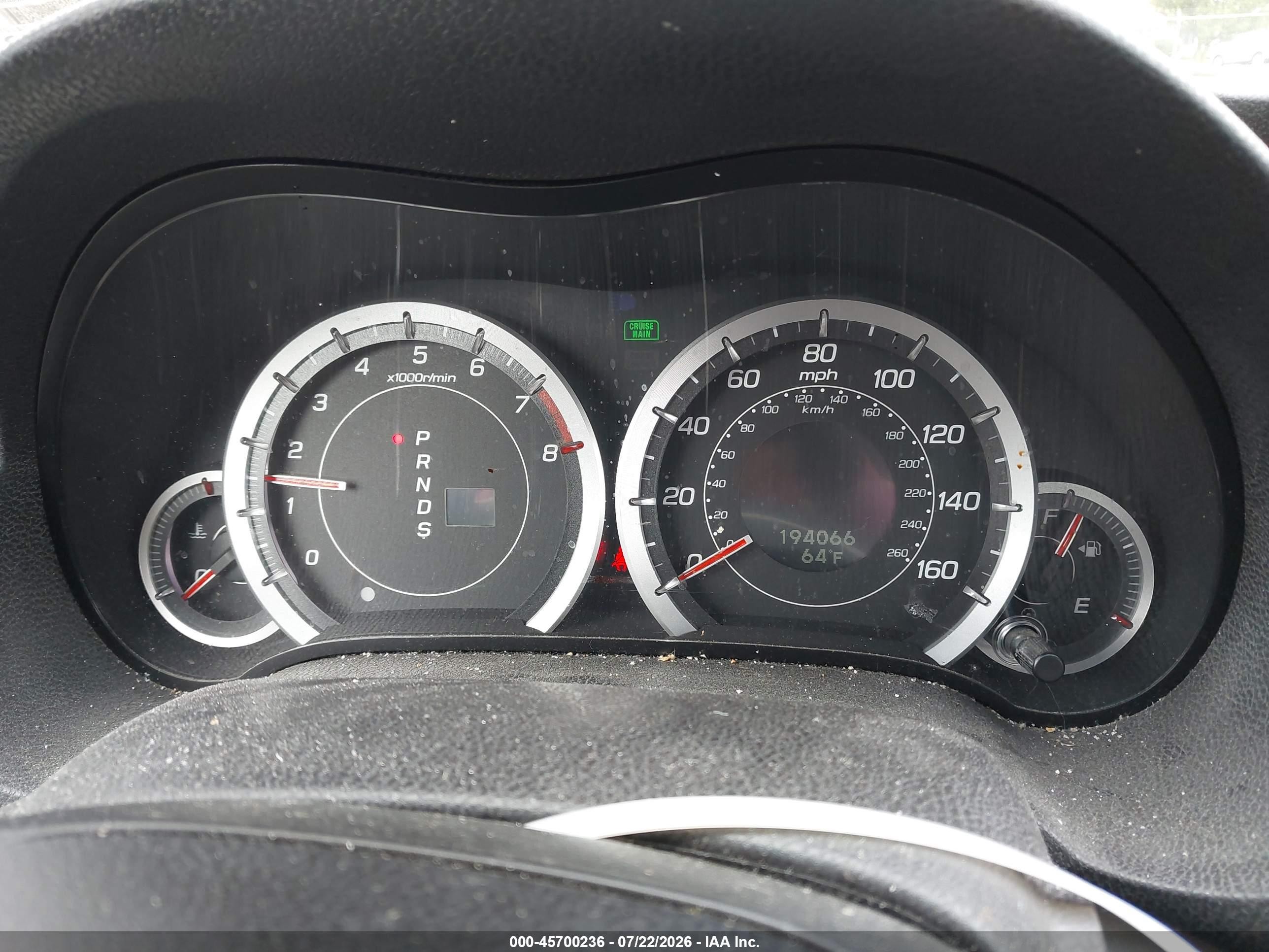 2010 Acura Tsx 2.4 Silver vin: JH4CU2F69AC022621