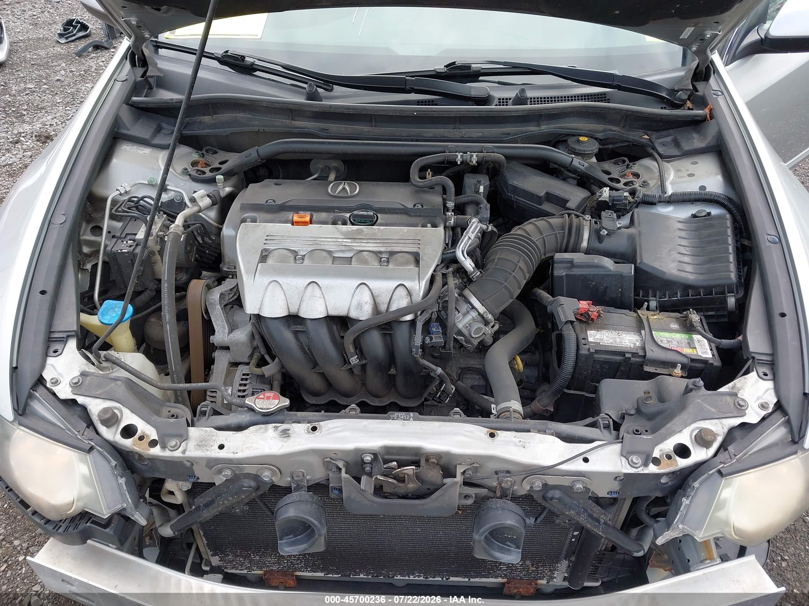 2010 Acura Tsx 2.4 Silver vin: JH4CU2F69AC022621