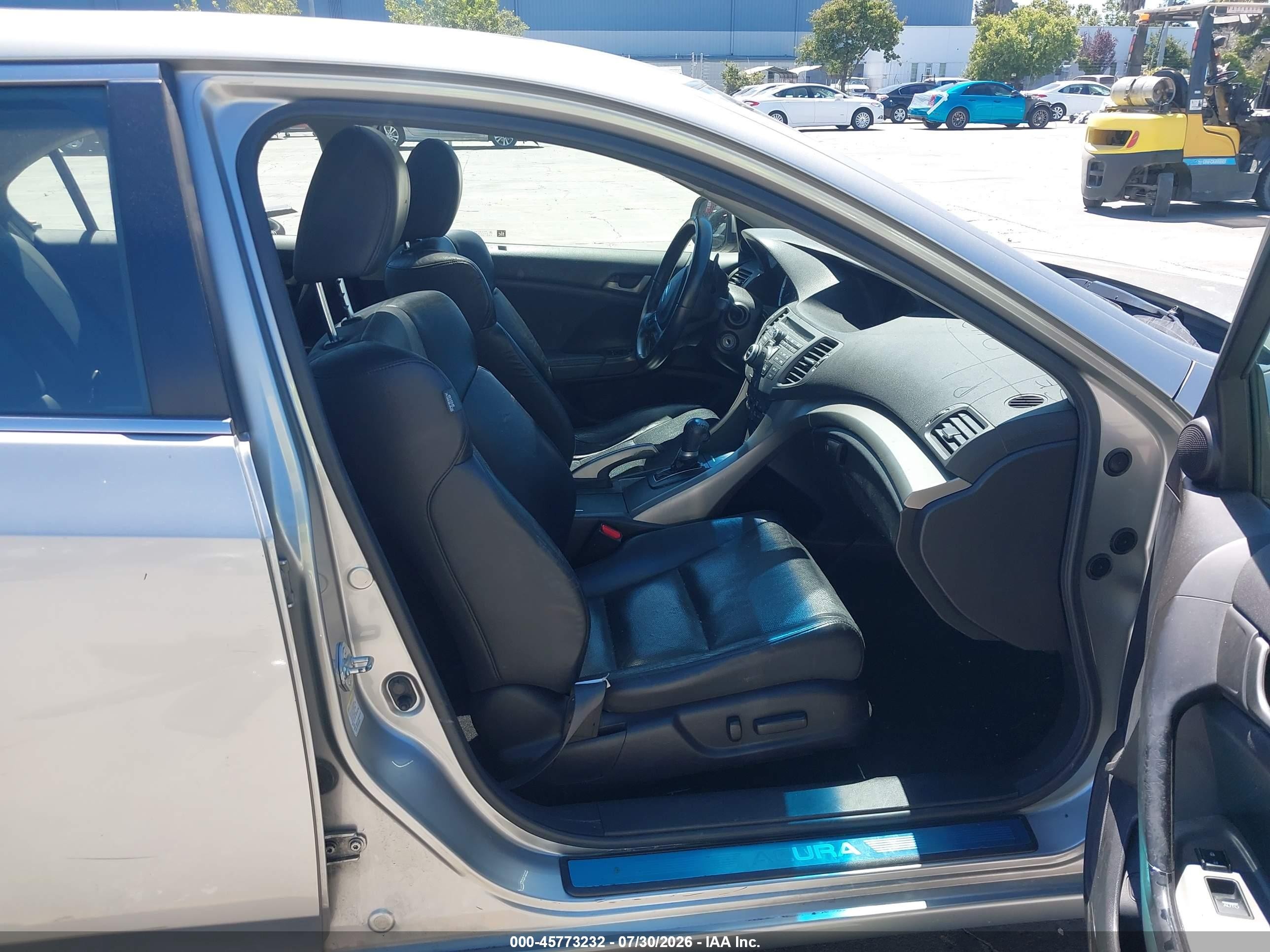 2010 Acura Tsx 2.4 Silver vin: JH4CU2F69AC027348