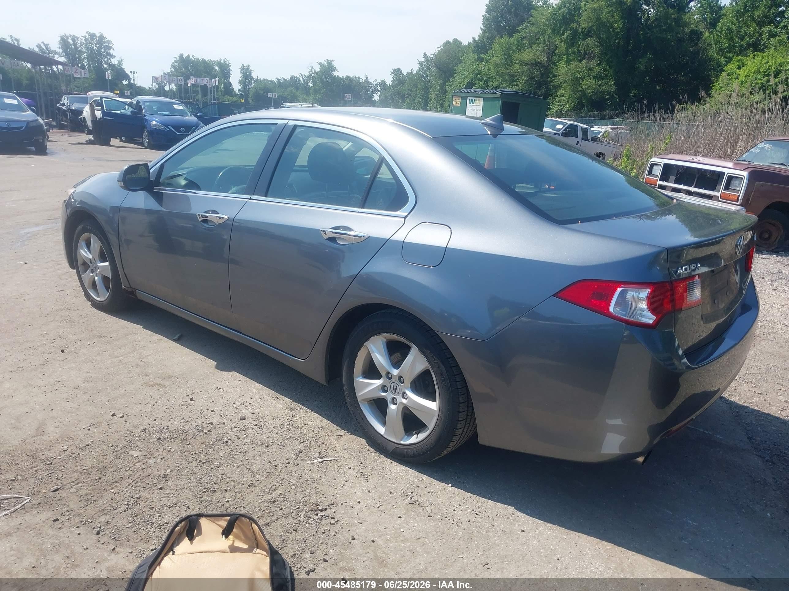 2010 Acura Tsx 2.4 Light Blue vin: JH4CU2F69AC028113