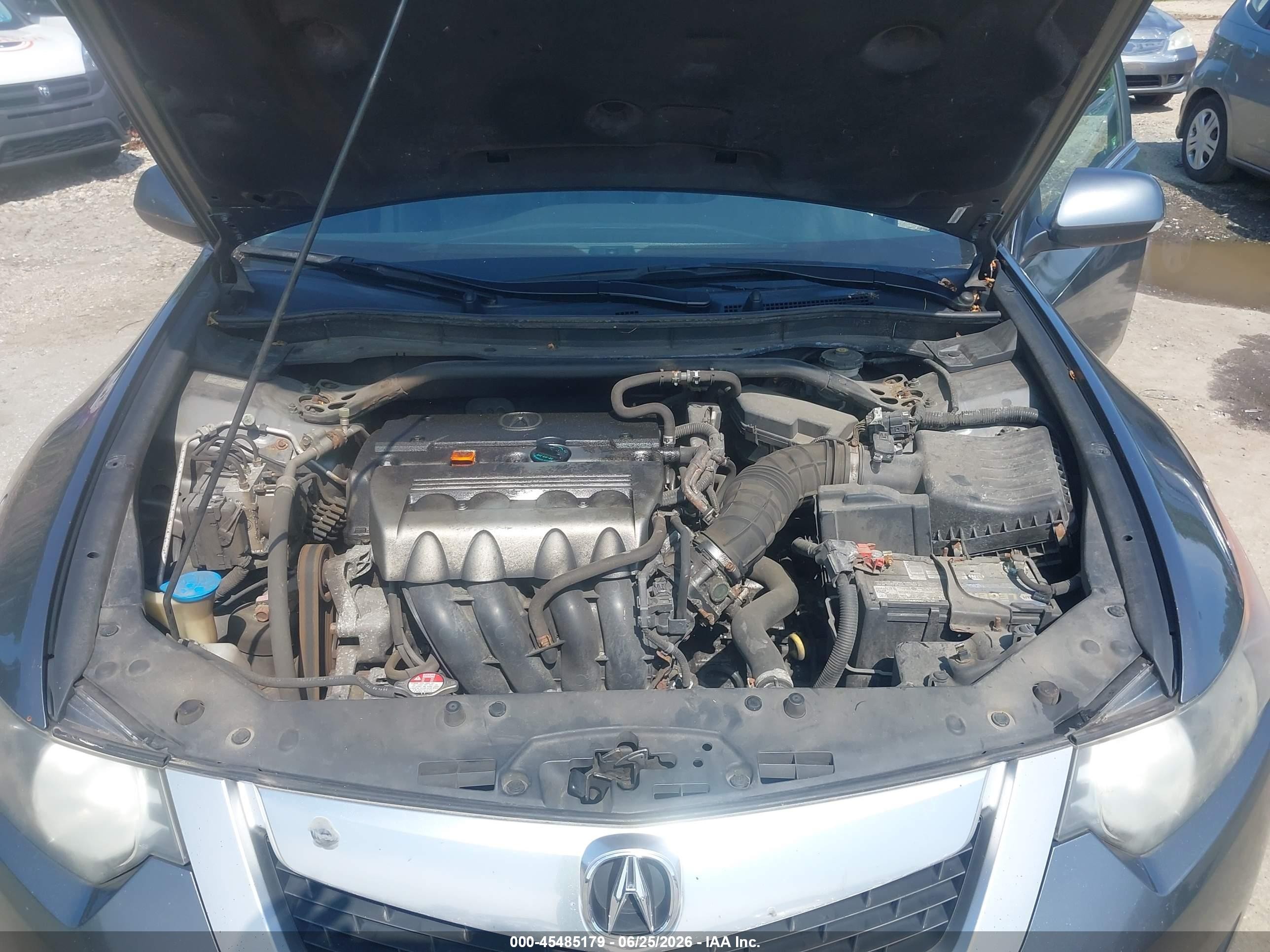 2010 Acura Tsx 2.4 Light Blue vin: JH4CU2F69AC028113