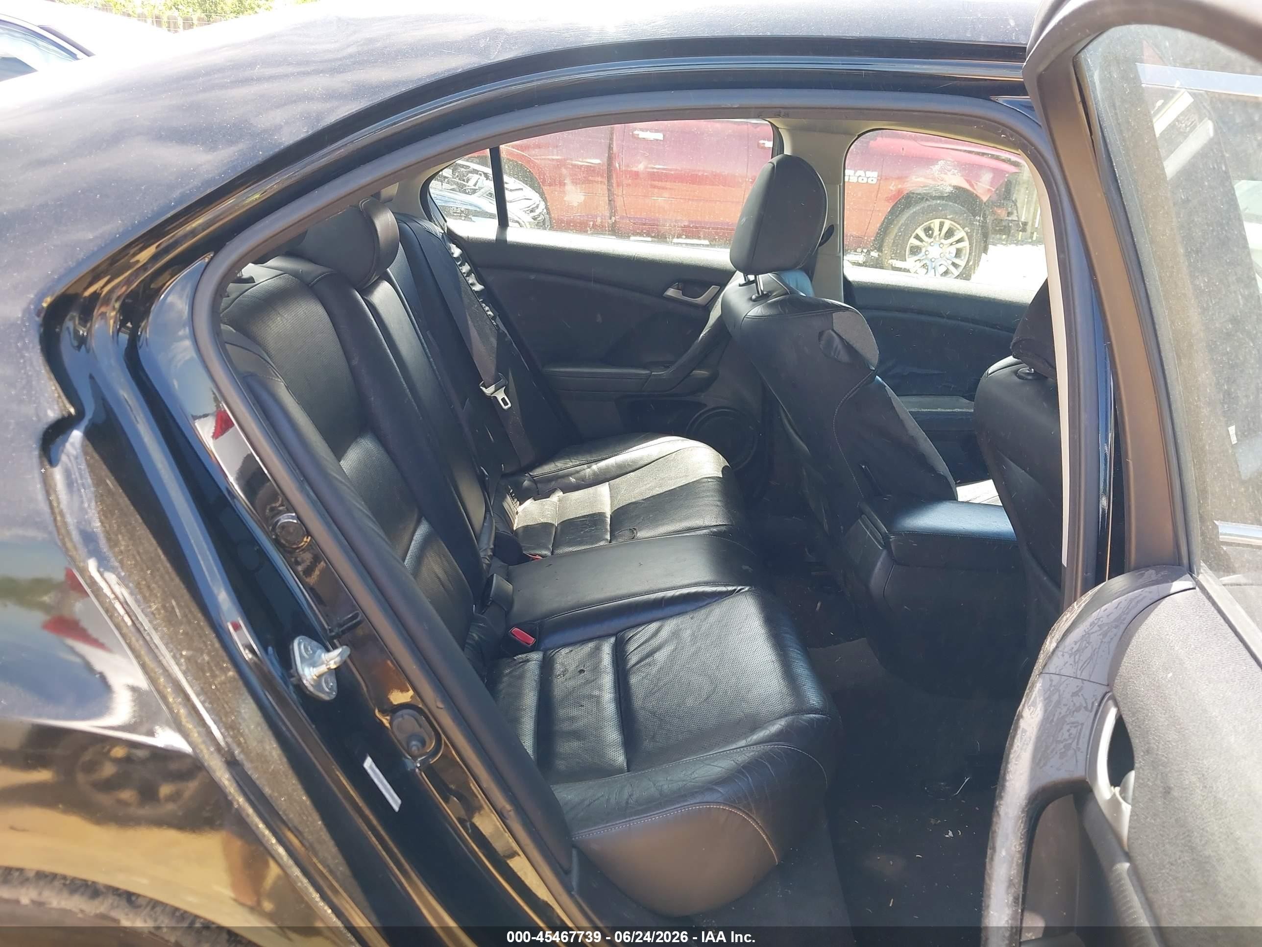 2010 Acura Tsx 2.4 Black vin: JH4CU2F69AC028547