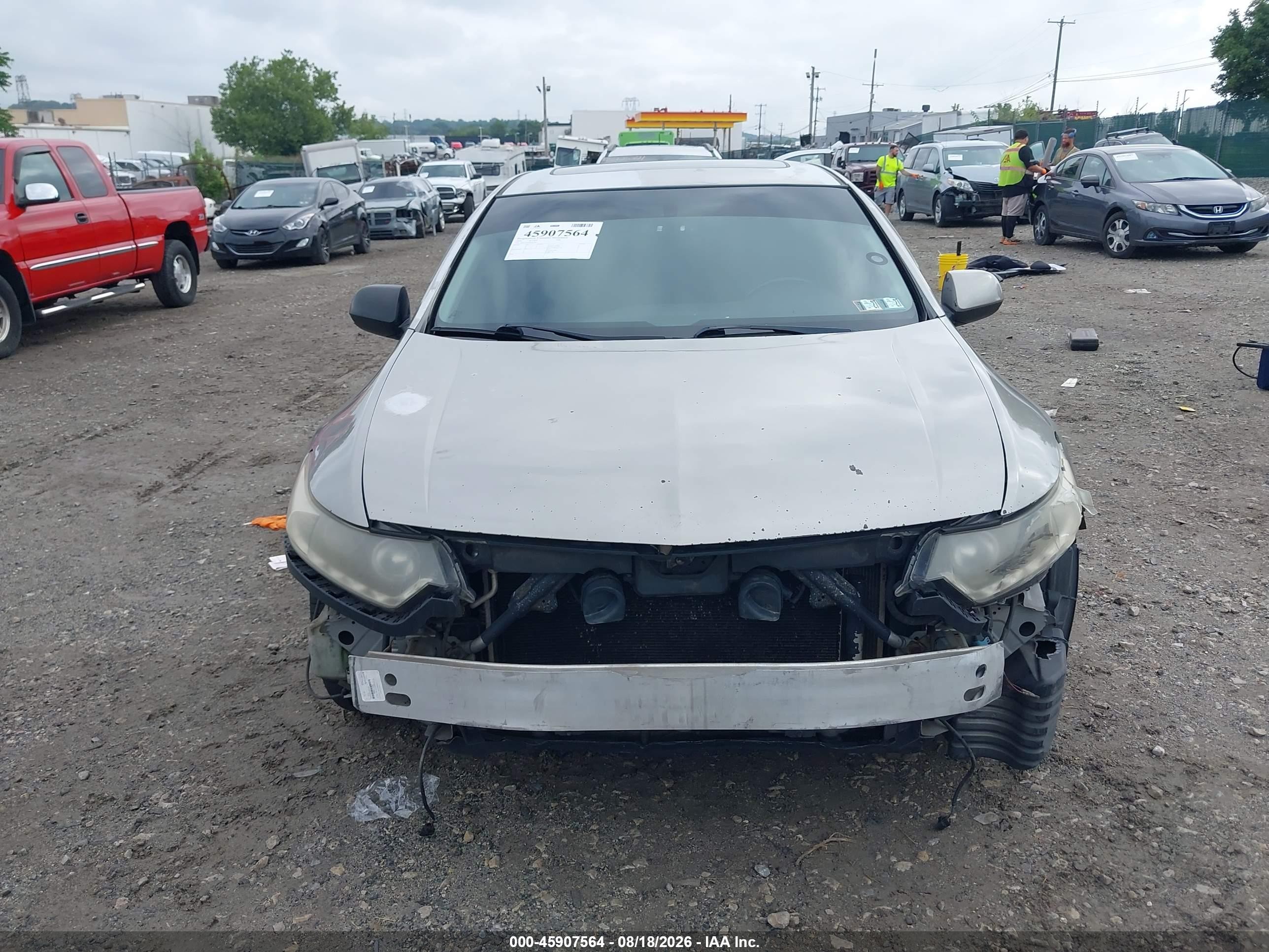 2010 Acura Tsx 2.4 Бежевый vin: JH4CU2F69AC037877