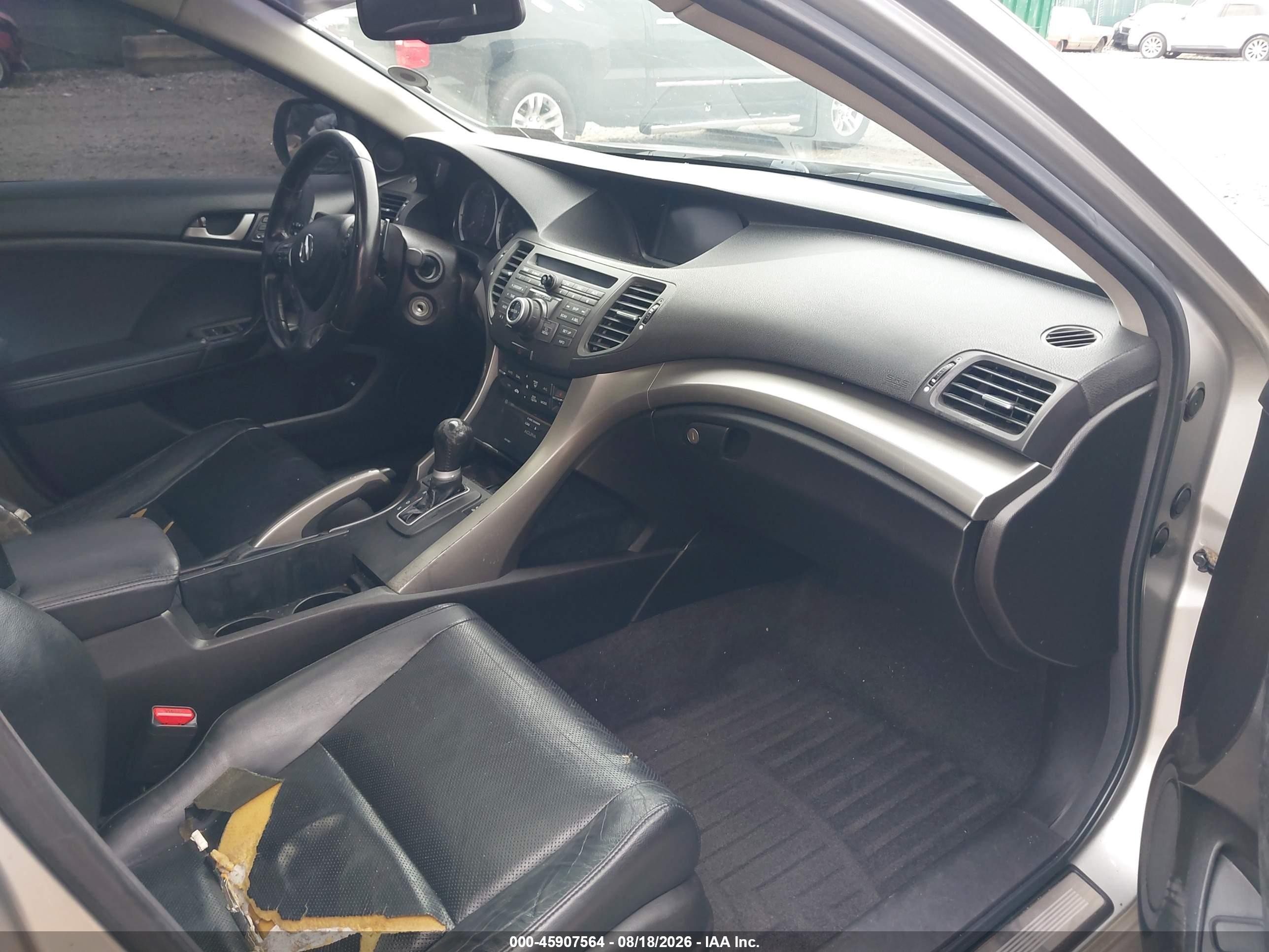 2010 Acura Tsx 2.4 Бежевый vin: JH4CU2F69AC037877