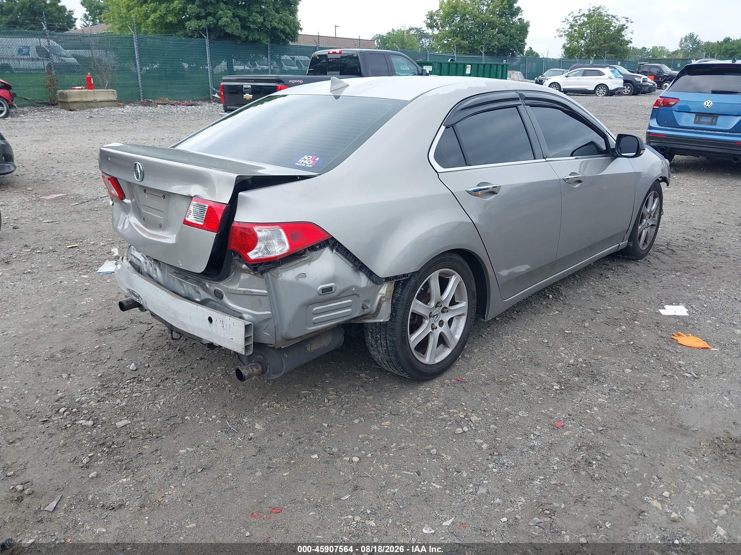 2010 Acura Tsx 2.4 Бежевый vin: JH4CU2F69AC037877