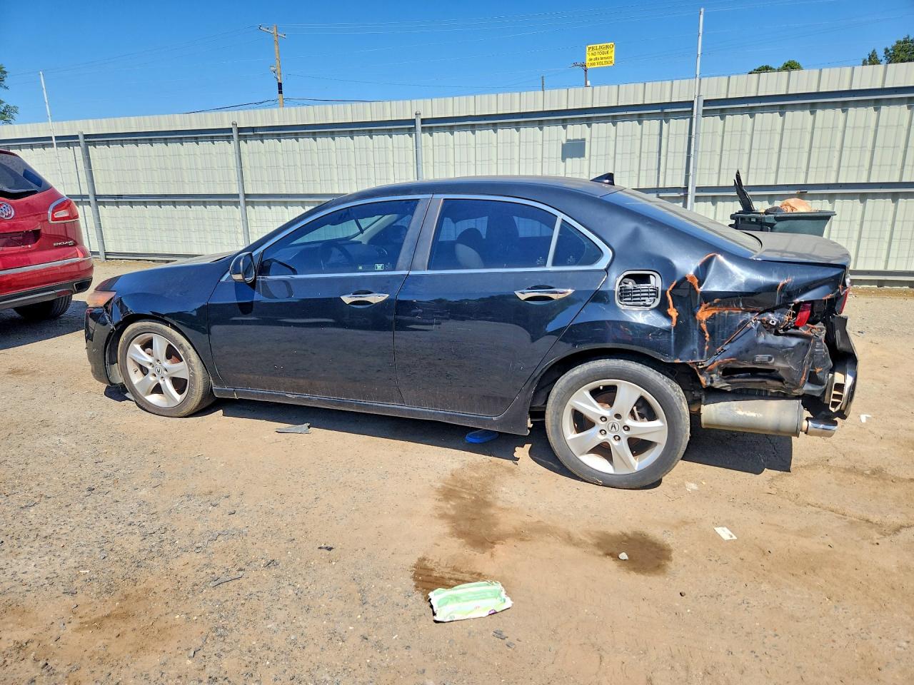 2010 Acura Tsx Black vin: JH4CU2F69AC039502