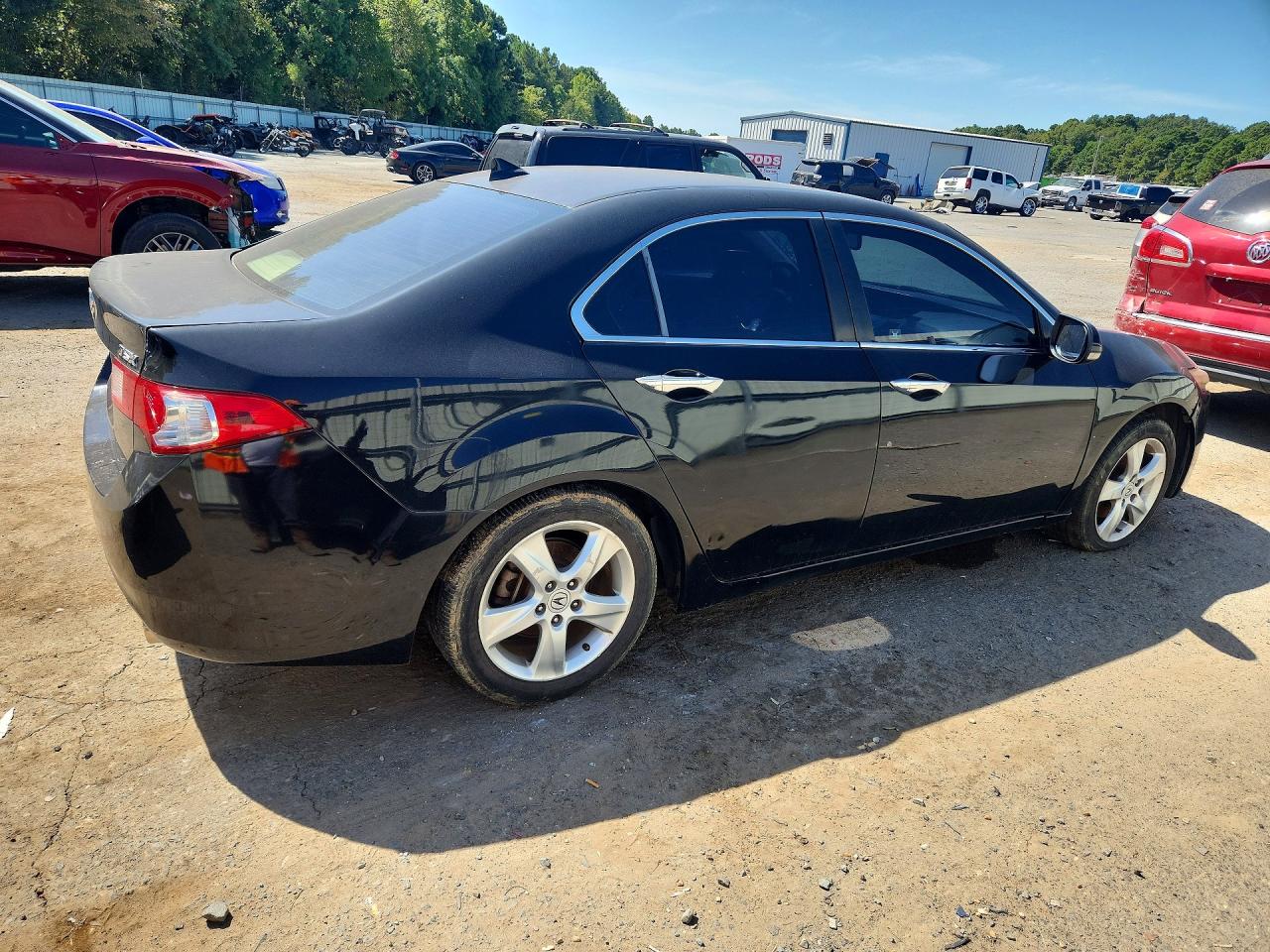 2010 Acura Tsx Black vin: JH4CU2F69AC039502
