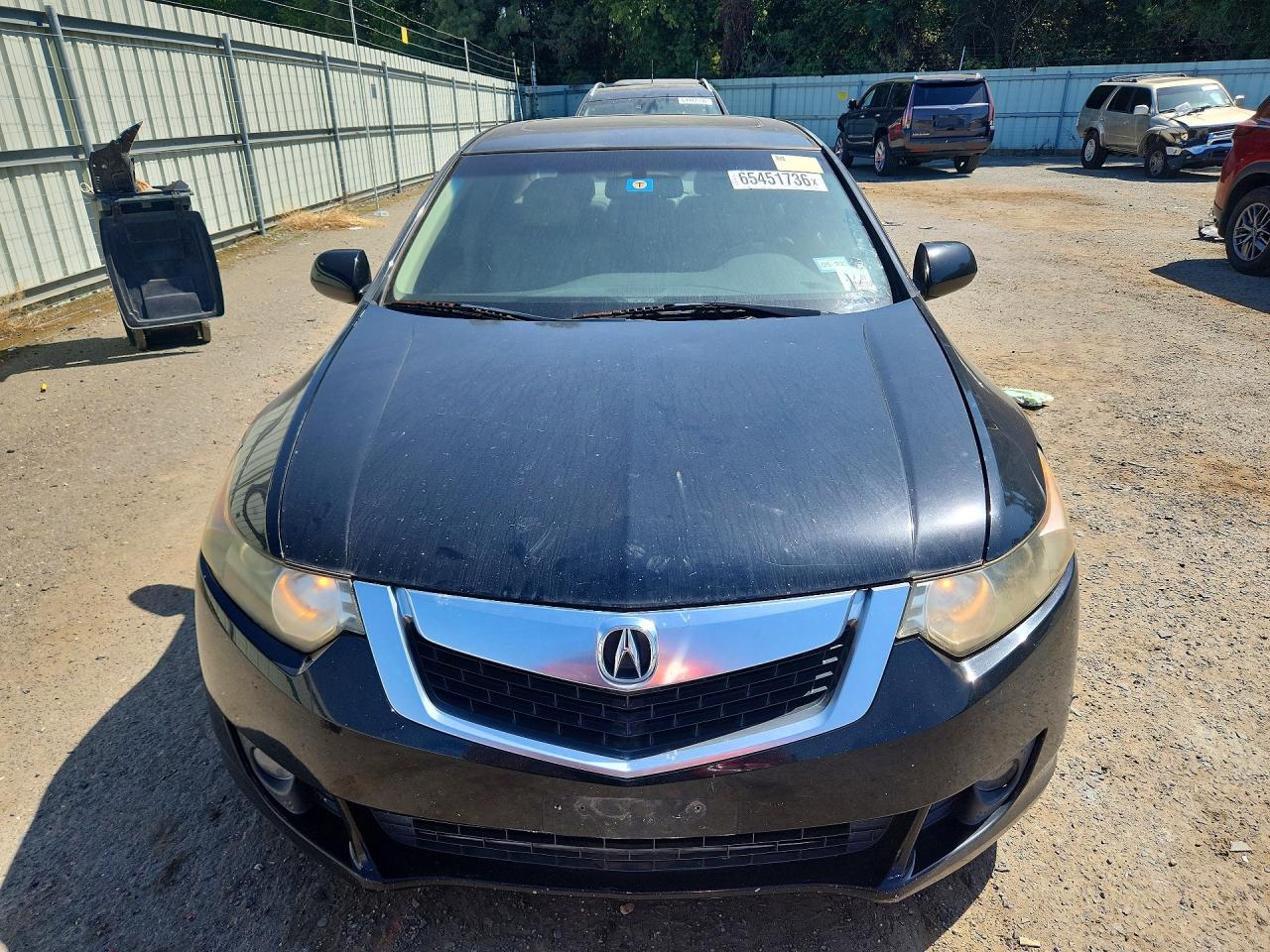 2010 Acura Tsx Black vin: JH4CU2F69AC039502