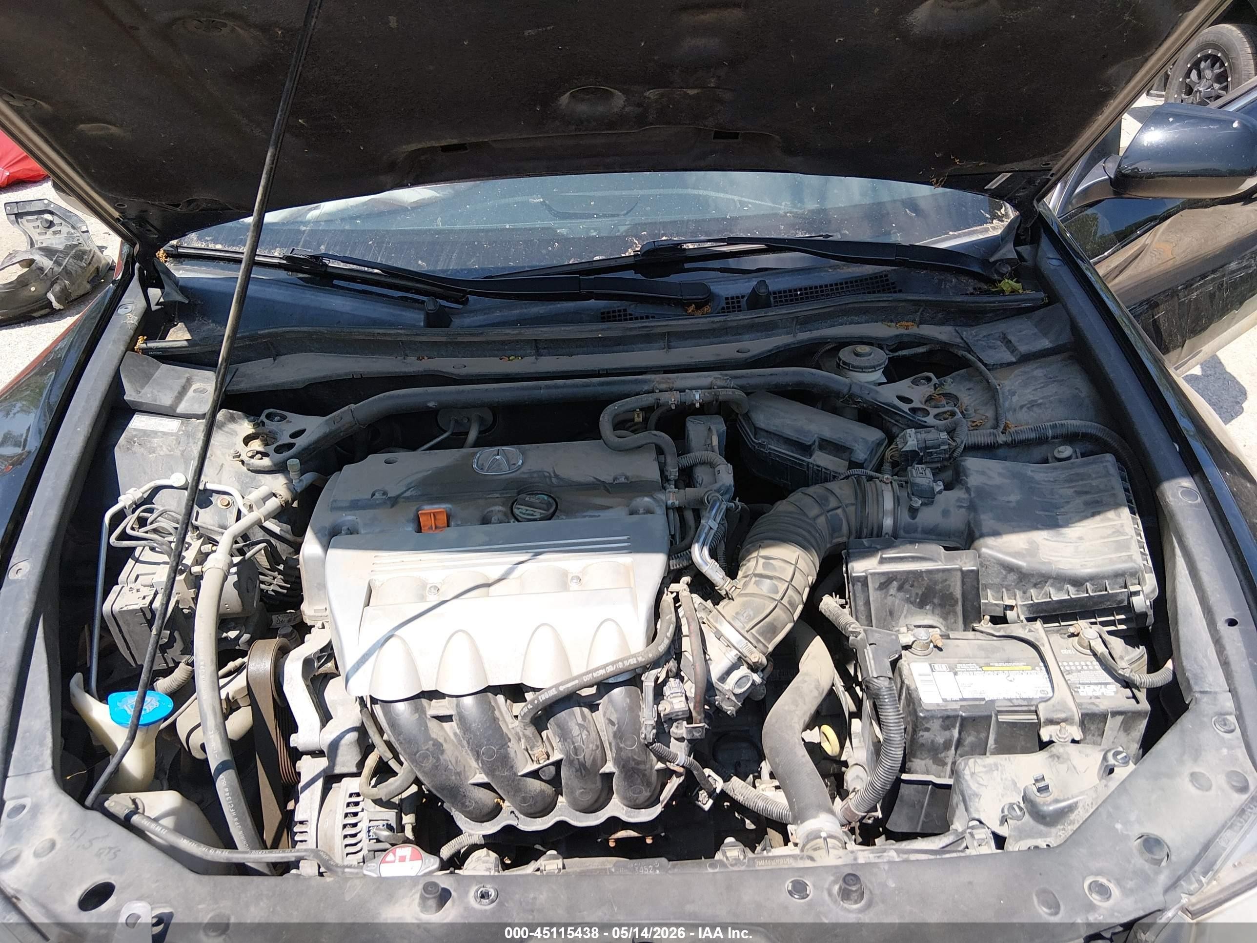 2010 Acura Tsx 2.4 Черный vin: JH4CU2F69AC041220