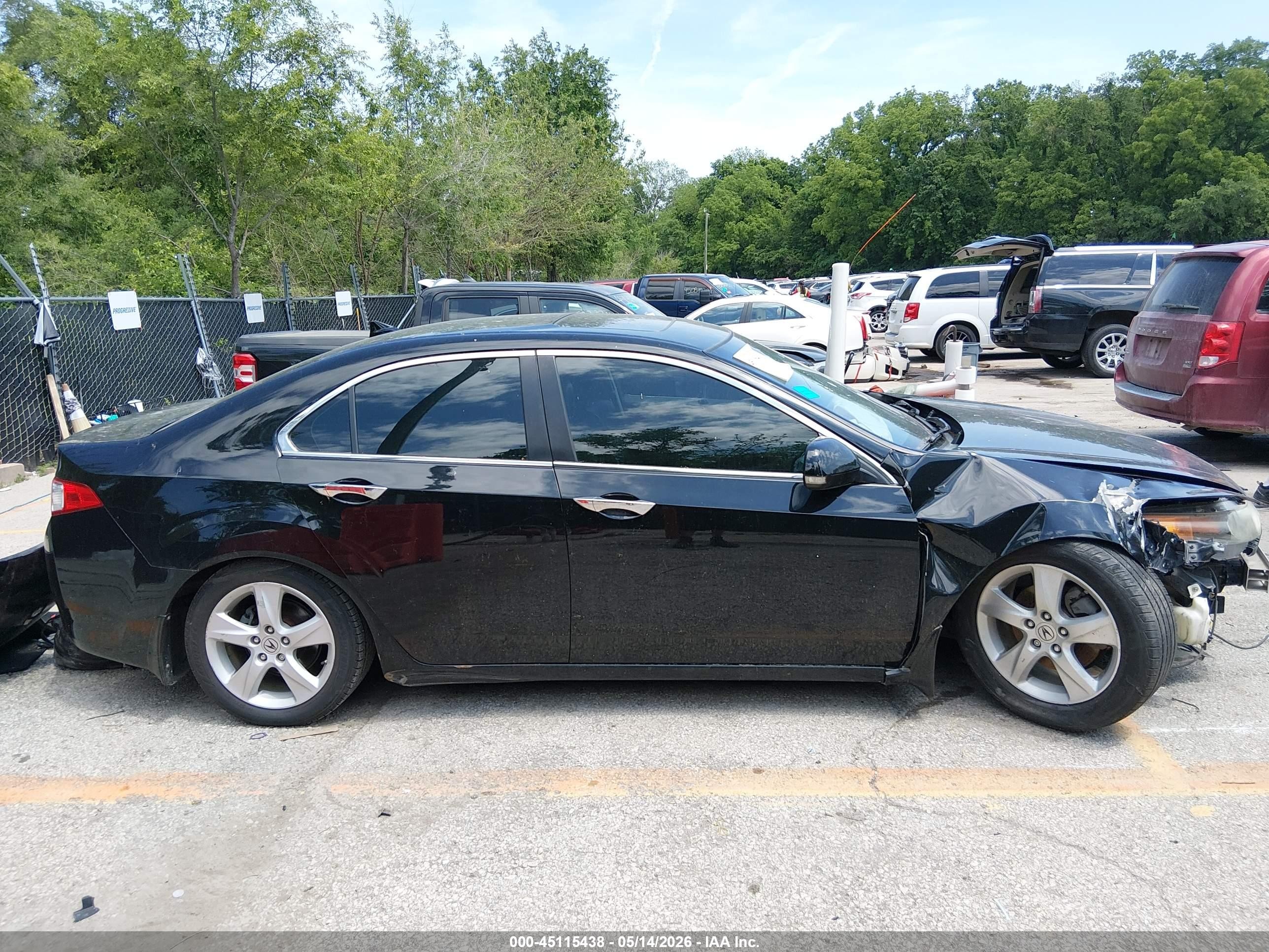 2010 Acura Tsx 2.4 Черный vin: JH4CU2F69AC041220