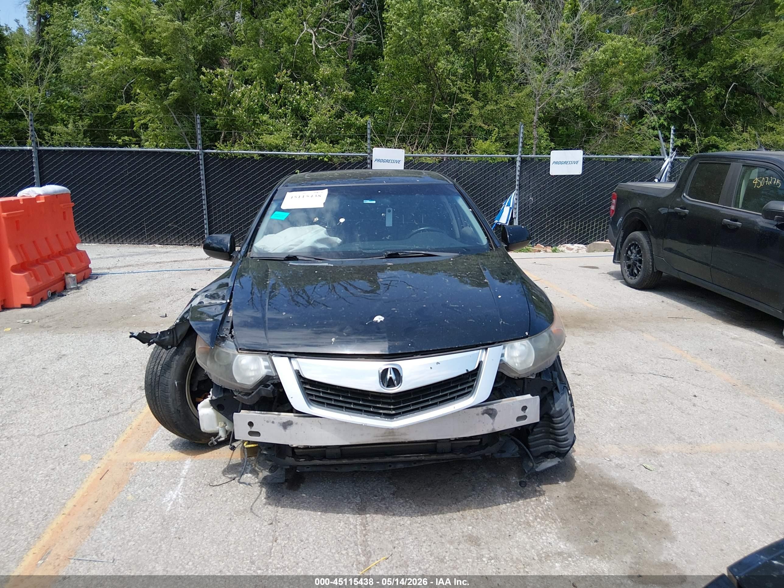 2010 Acura Tsx 2.4 Черный vin: JH4CU2F69AC041220