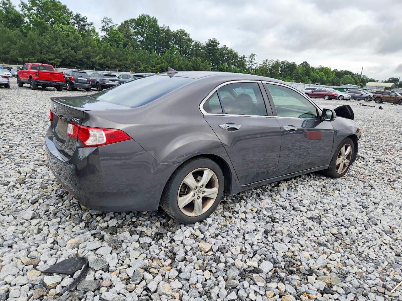 2010 Acura Tsx Gray vin: JH4CU2F69AC043064