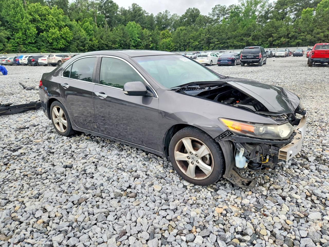2010 Acura Tsx Gray vin: JH4CU2F69AC043064