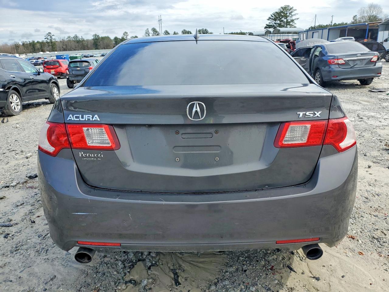 2010 Acura Tsx Gray vin: JH4CU2F69AC043078