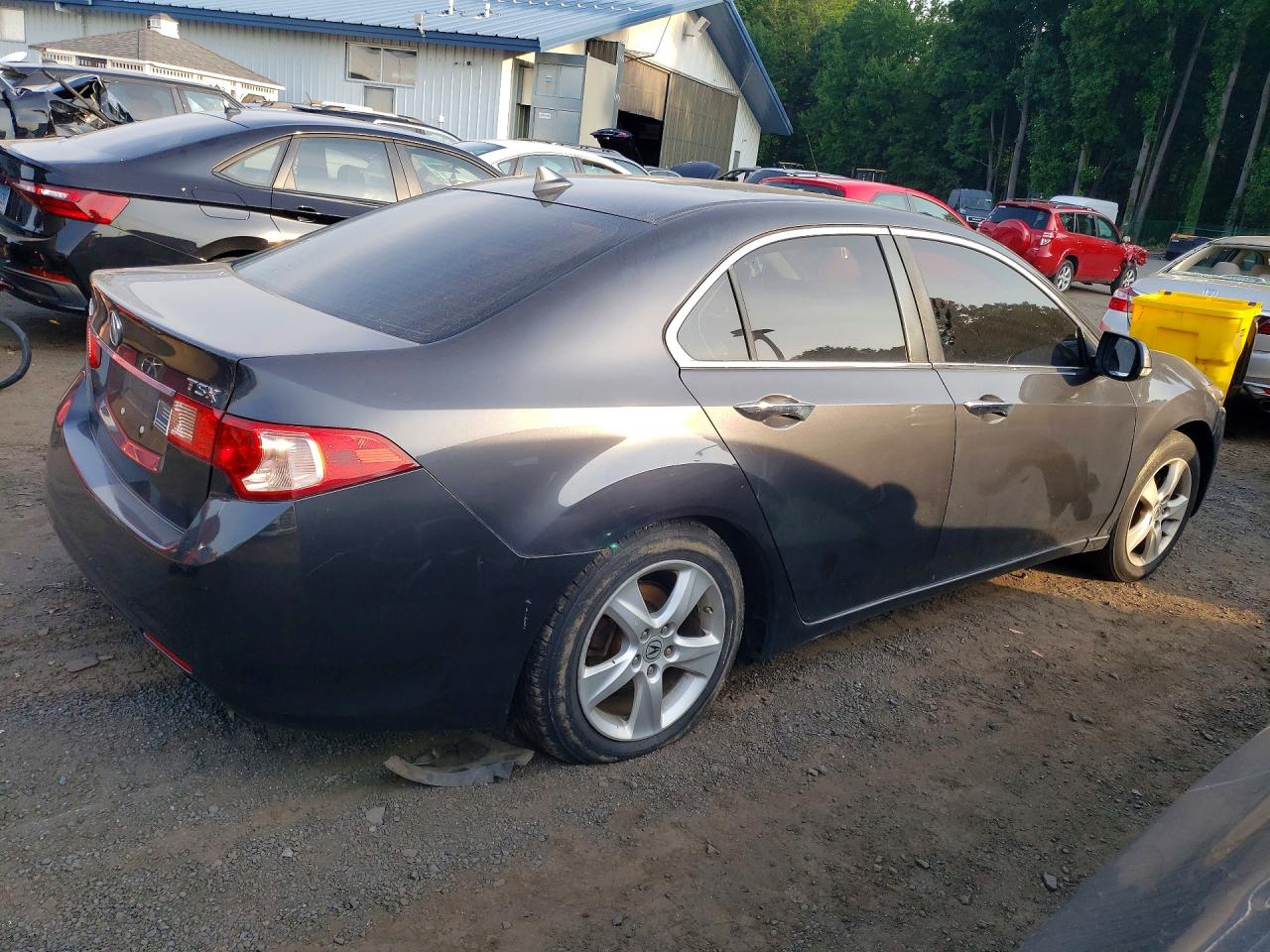 2011 Acura Tsx Серый vin: JH4CU2F69BC009126