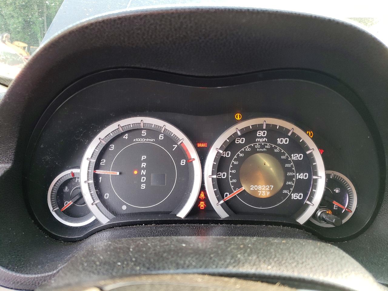 2011 Acura Tsx Серый vin: JH4CU2F69BC009126
