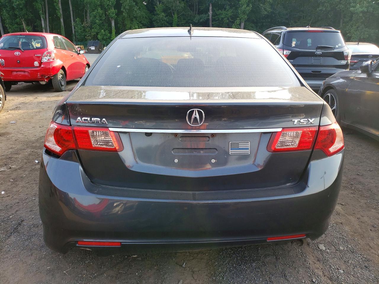 2011 Acura Tsx Серый vin: JH4CU2F69BC009126
